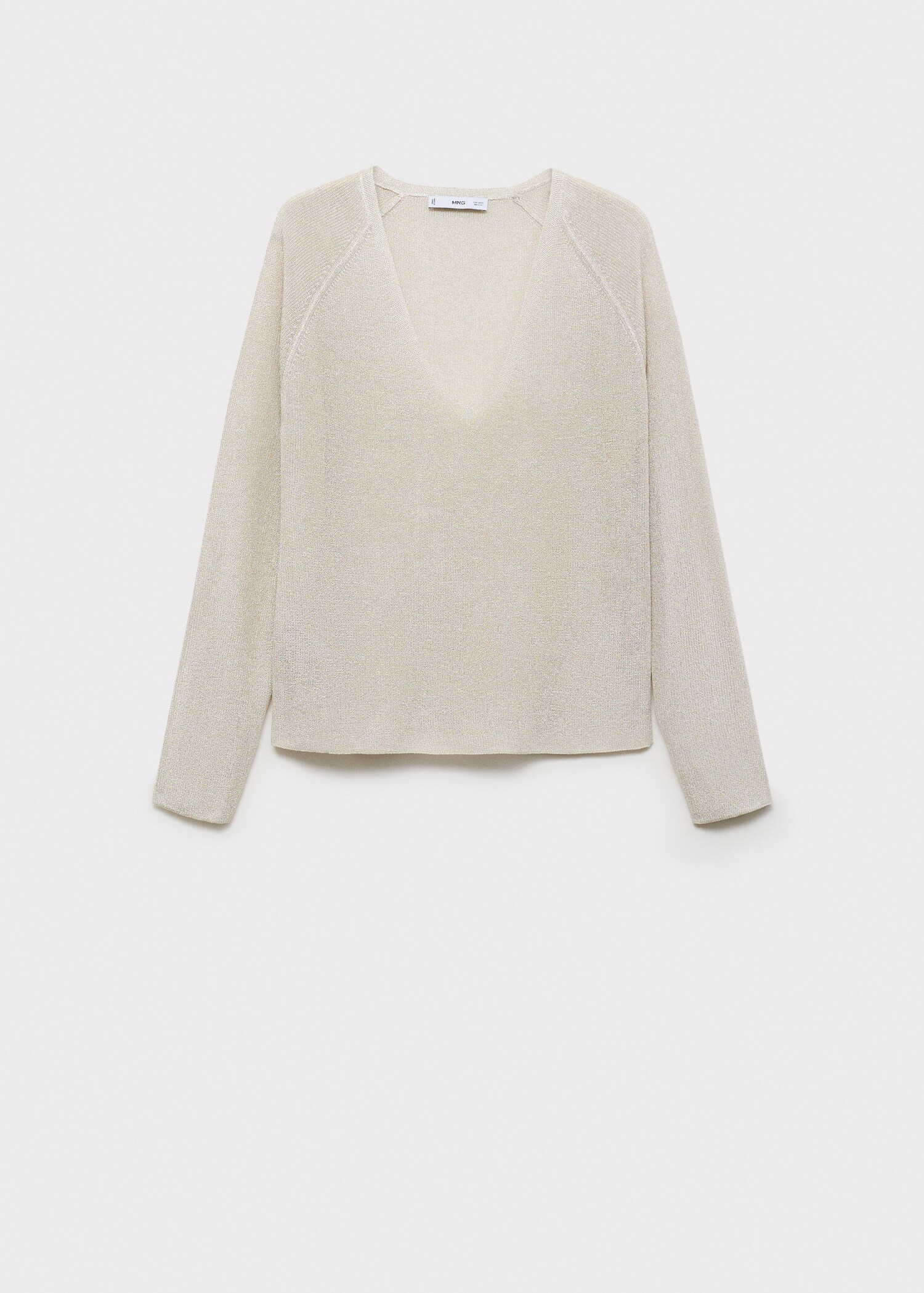 Pull-over Lurex col V - Article sans modèle