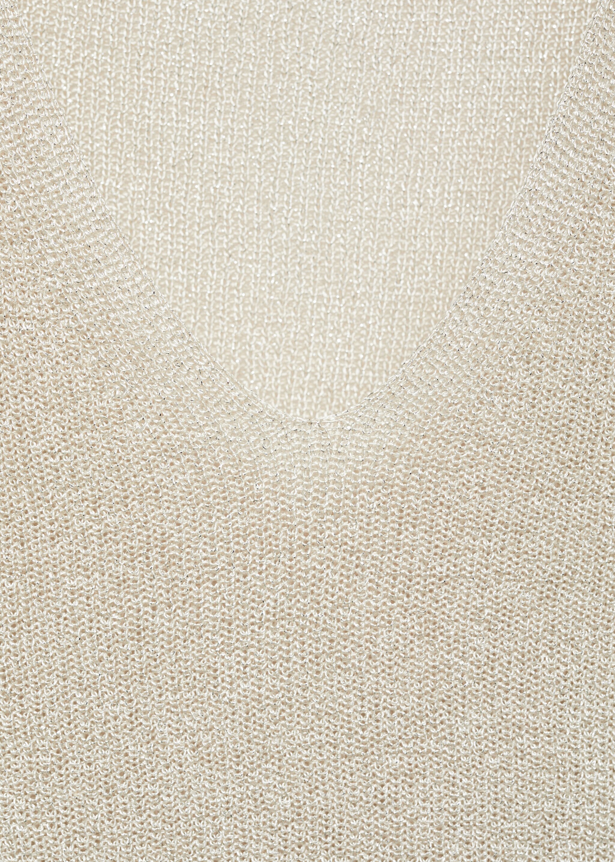 Pull-over Lurex col V - Détail de l'article 0