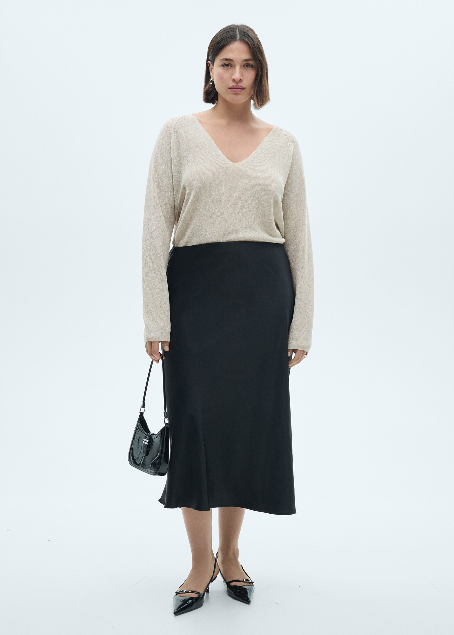 Pull-over Lurex col V - Détail de l'article 3