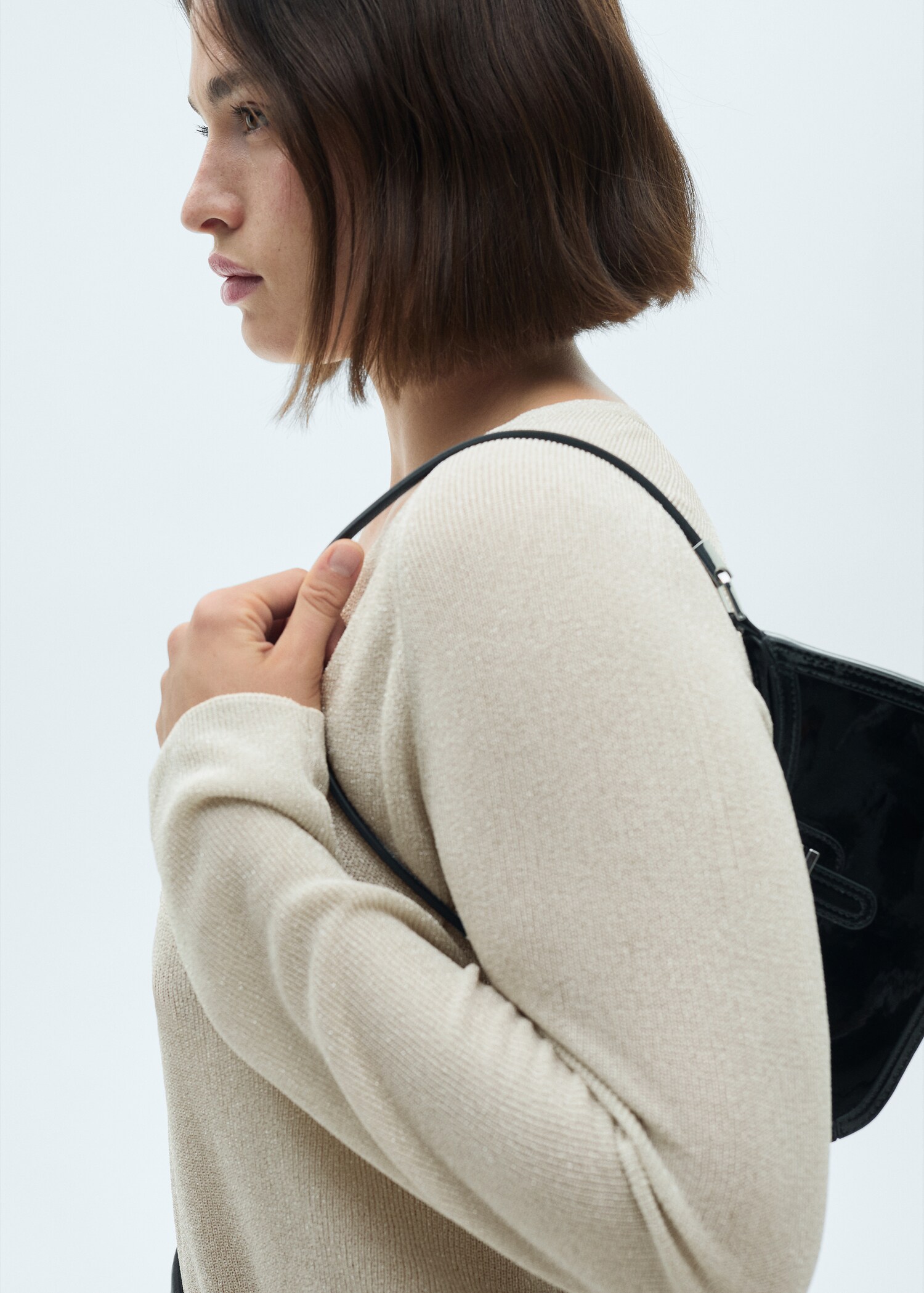 Pull-over Lurex col V - Détail de l'article 4