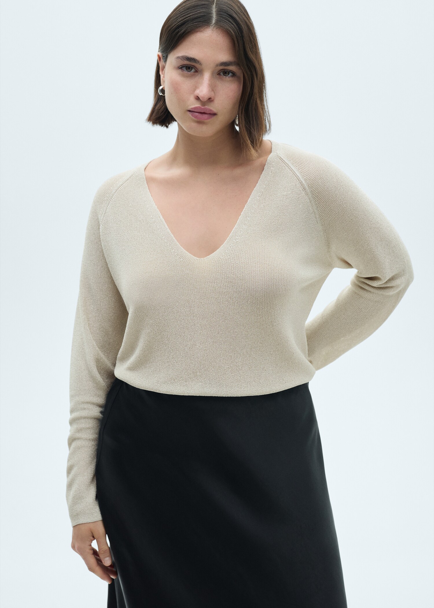 Pull-over Lurex col V - Détail de l'article 5