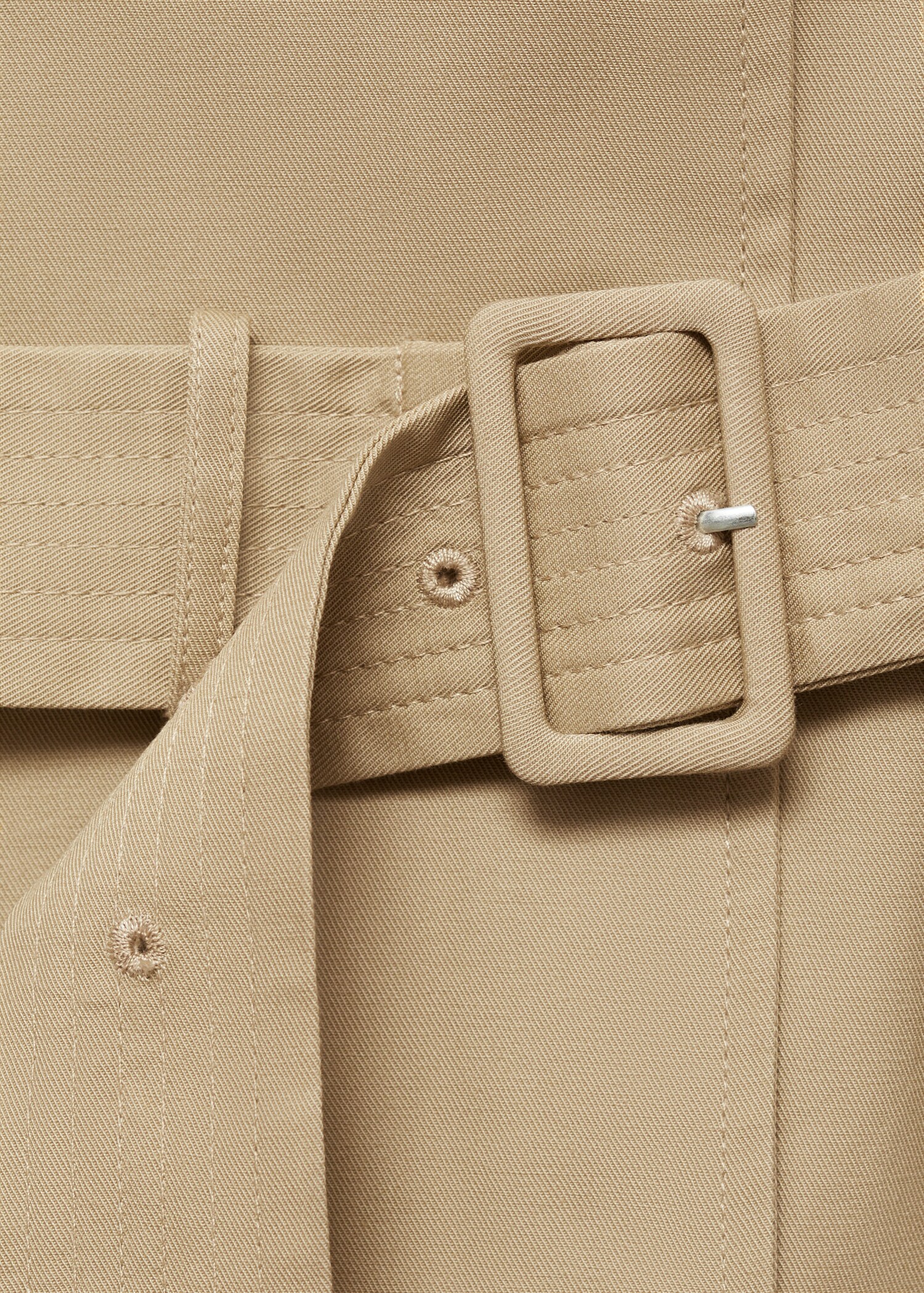 Klassischer Trenchcoat mit Gürtel - Detail des Artikels 0