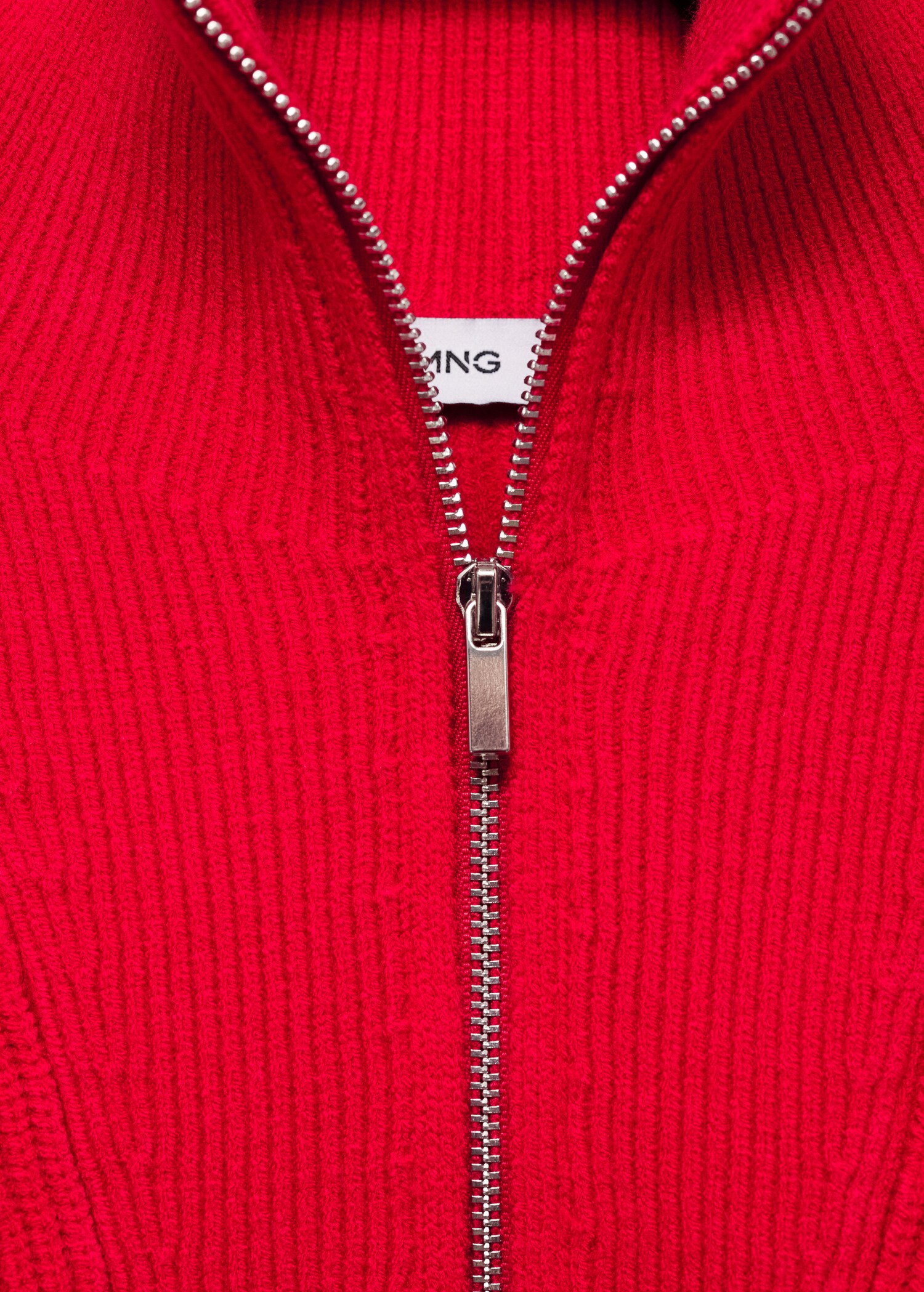 Zip neck jumper - Details of the article 8