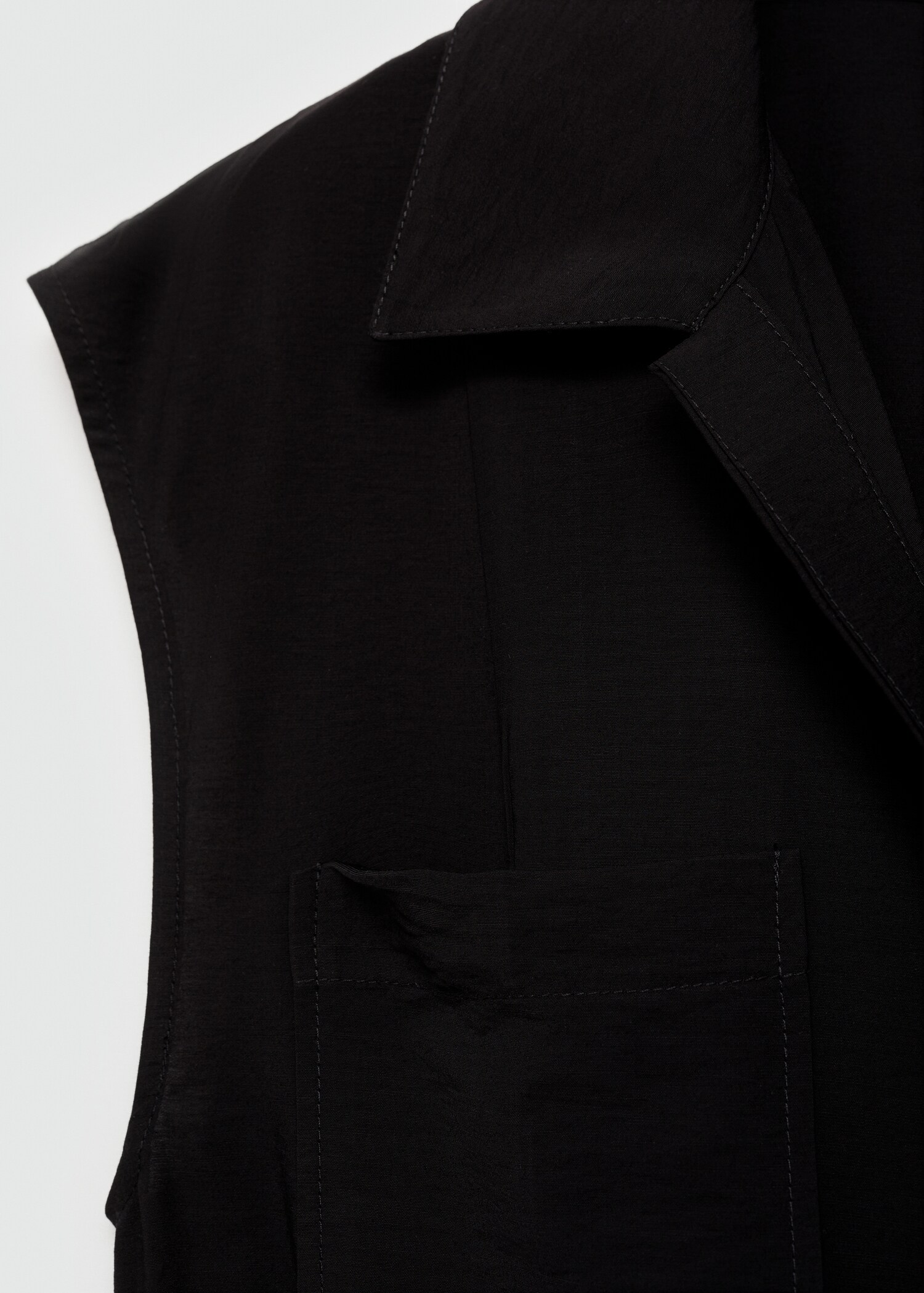 Jumpsuit fickor skjortkrage - Detaljer om artikeln 0