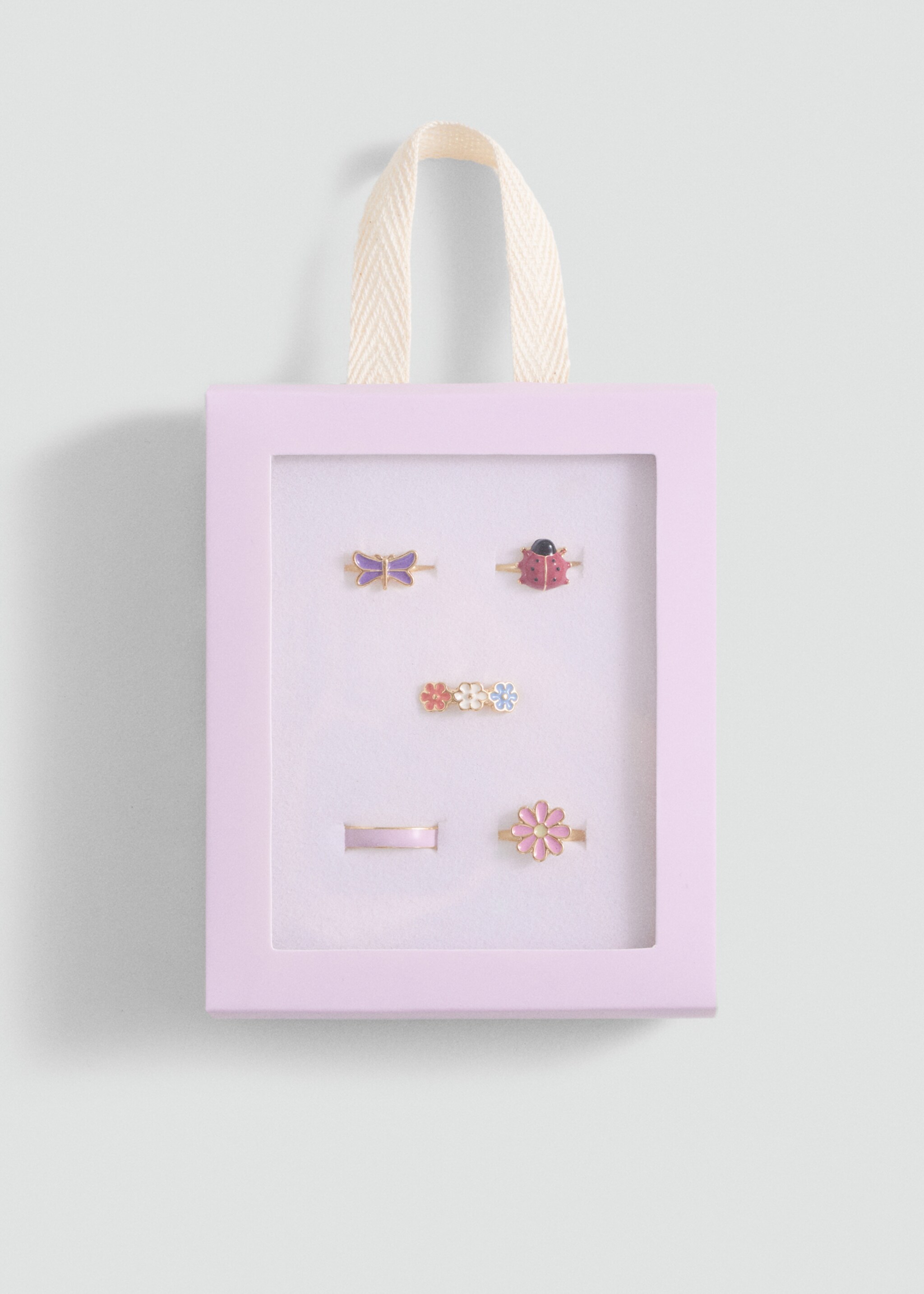 Pack of 5 combined rings - Details of the article 1