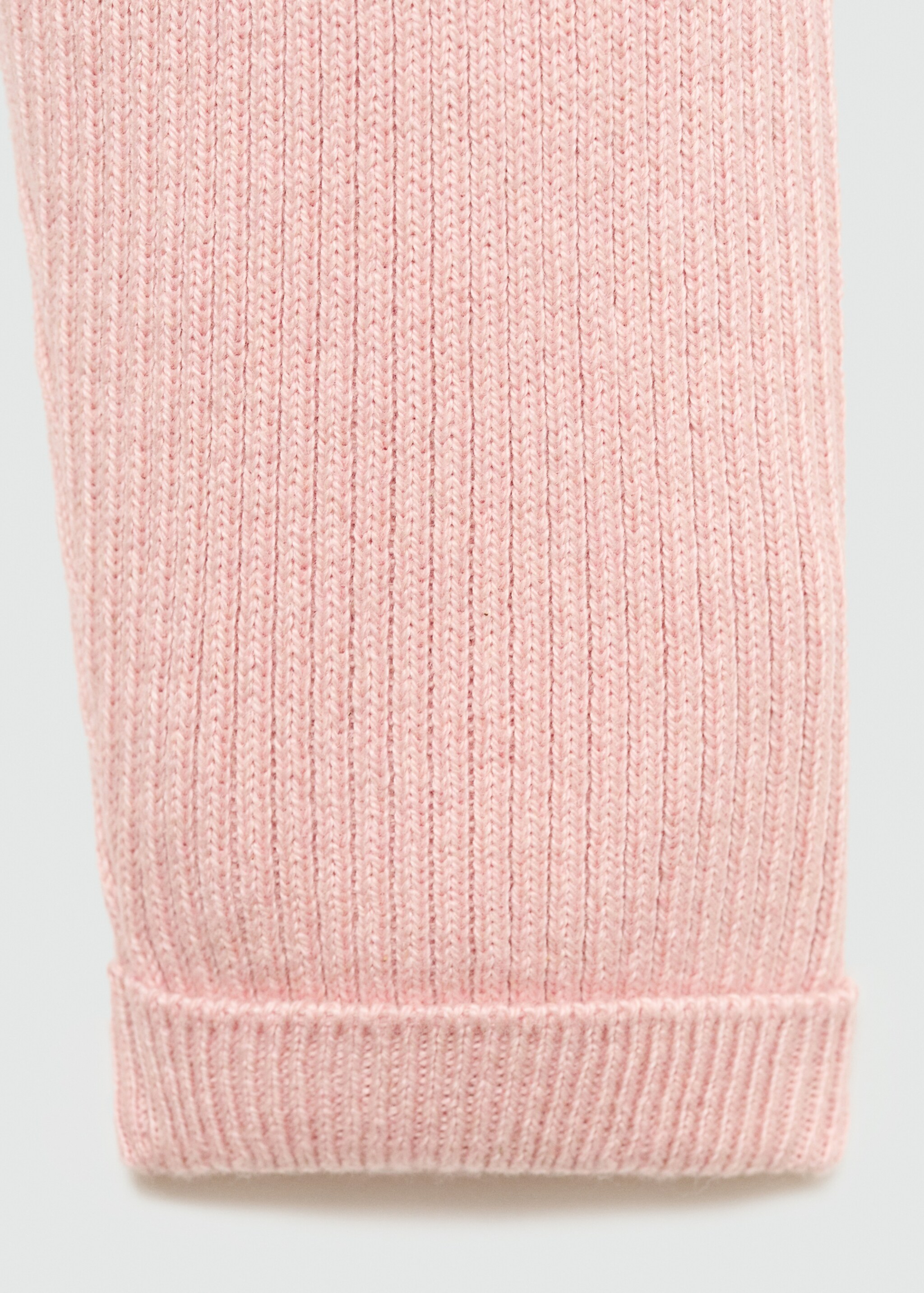 Legging maille côtelée coton - Détail de l'article 0, Rose. Ref: 77054054-00.