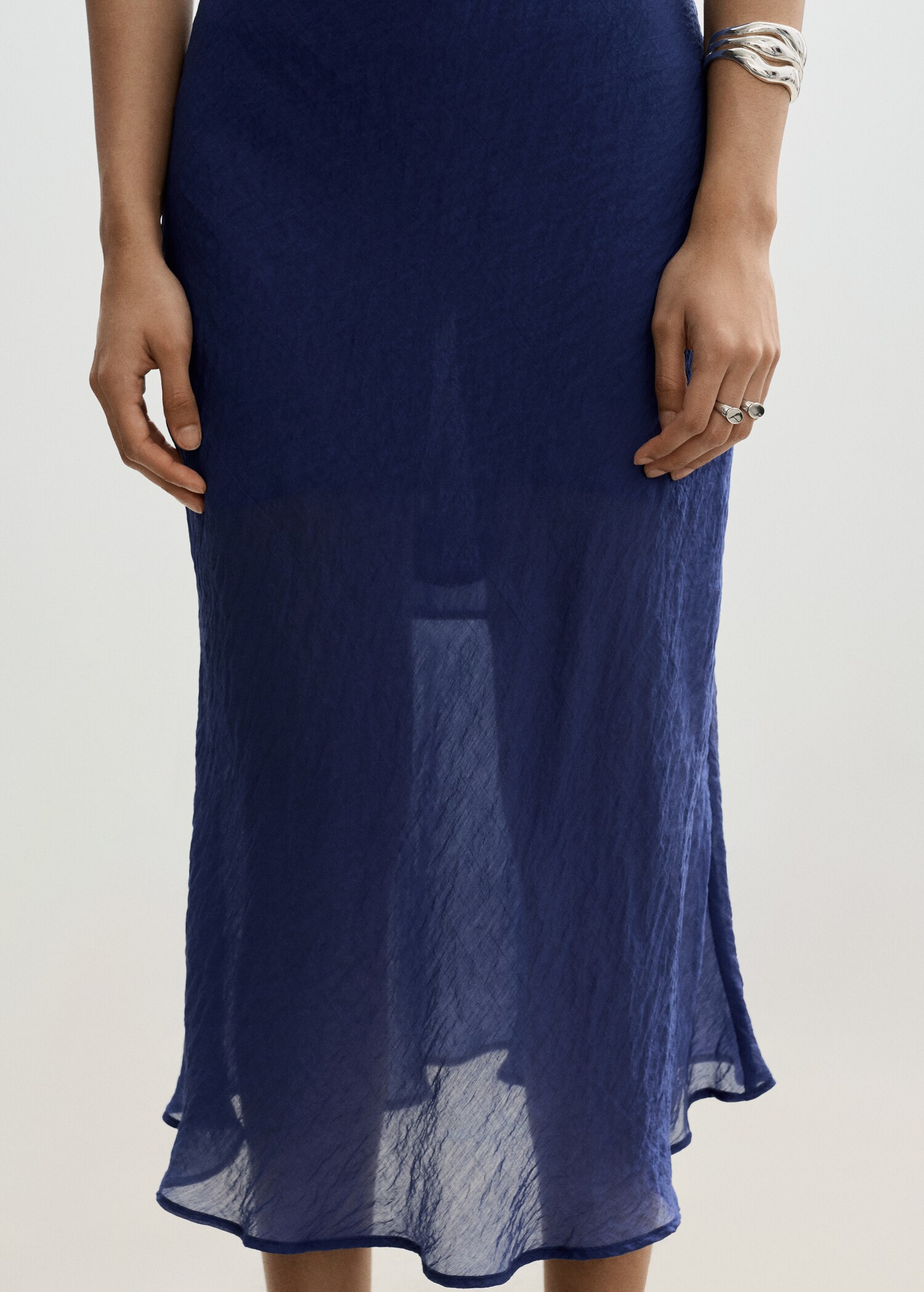 Lyocell midi-dress - Details of the article 6