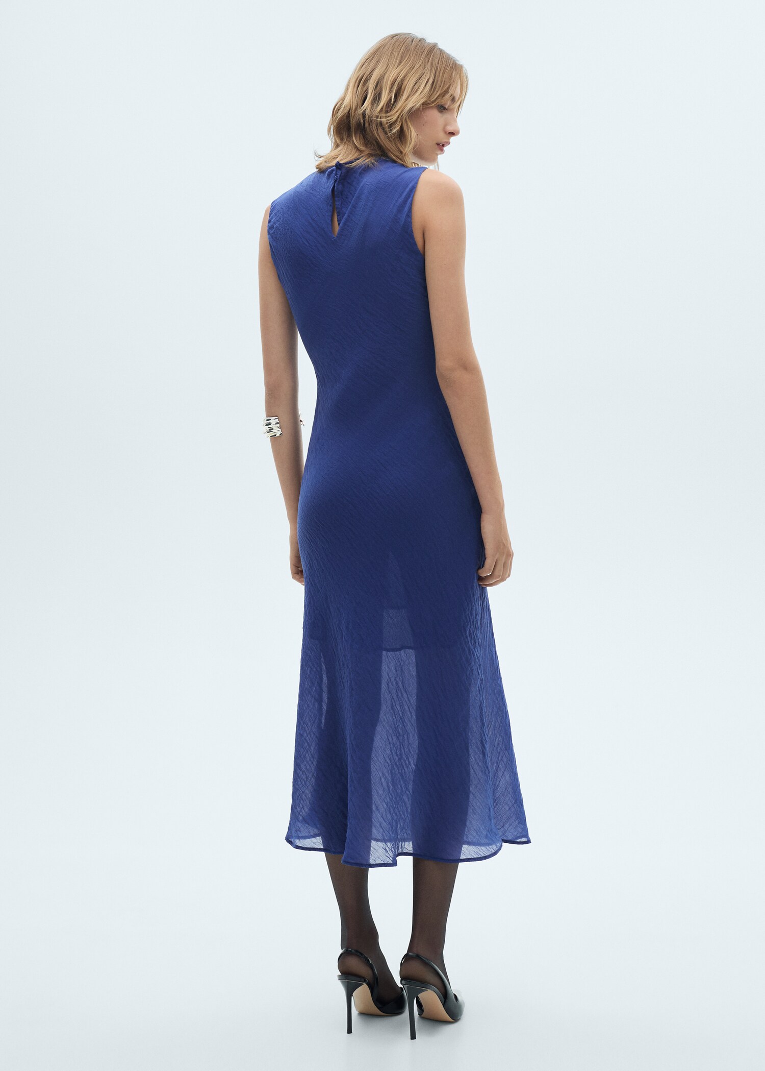 Lyocell midi-dress - Reverse of the article