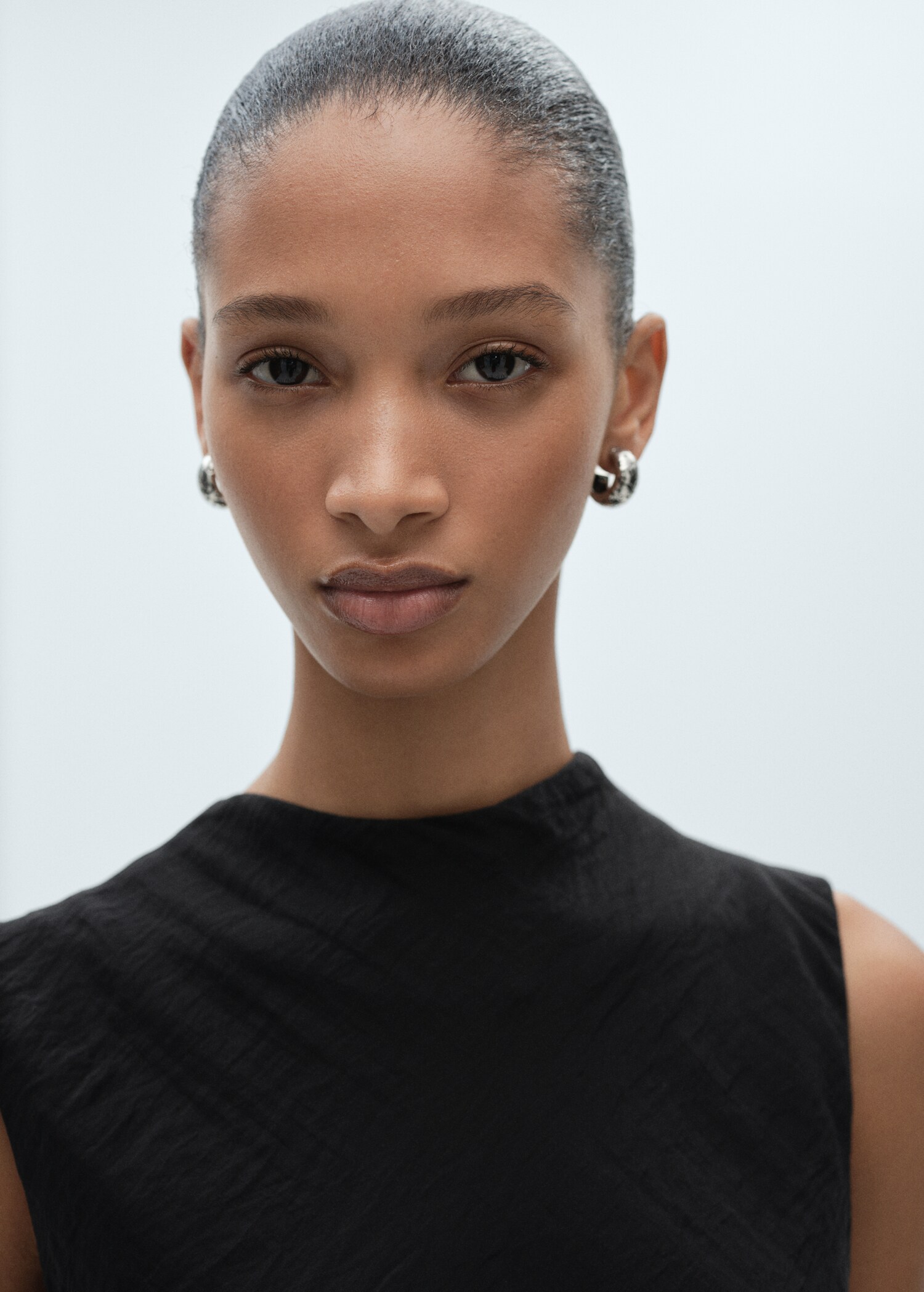 Lyocell midi-dress - Details of the article 1