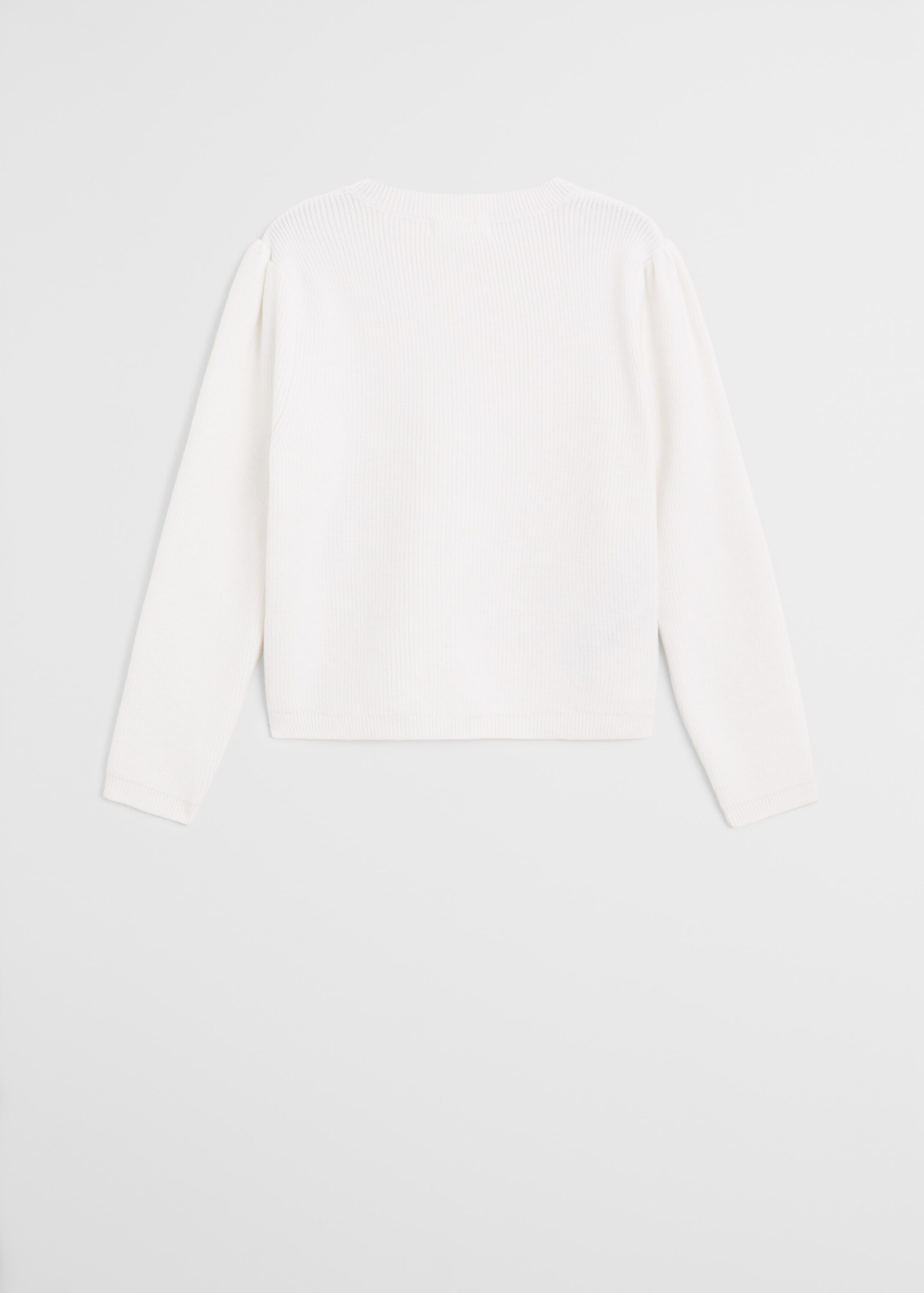 Rippstrickpullover - Rückseite des Artikels