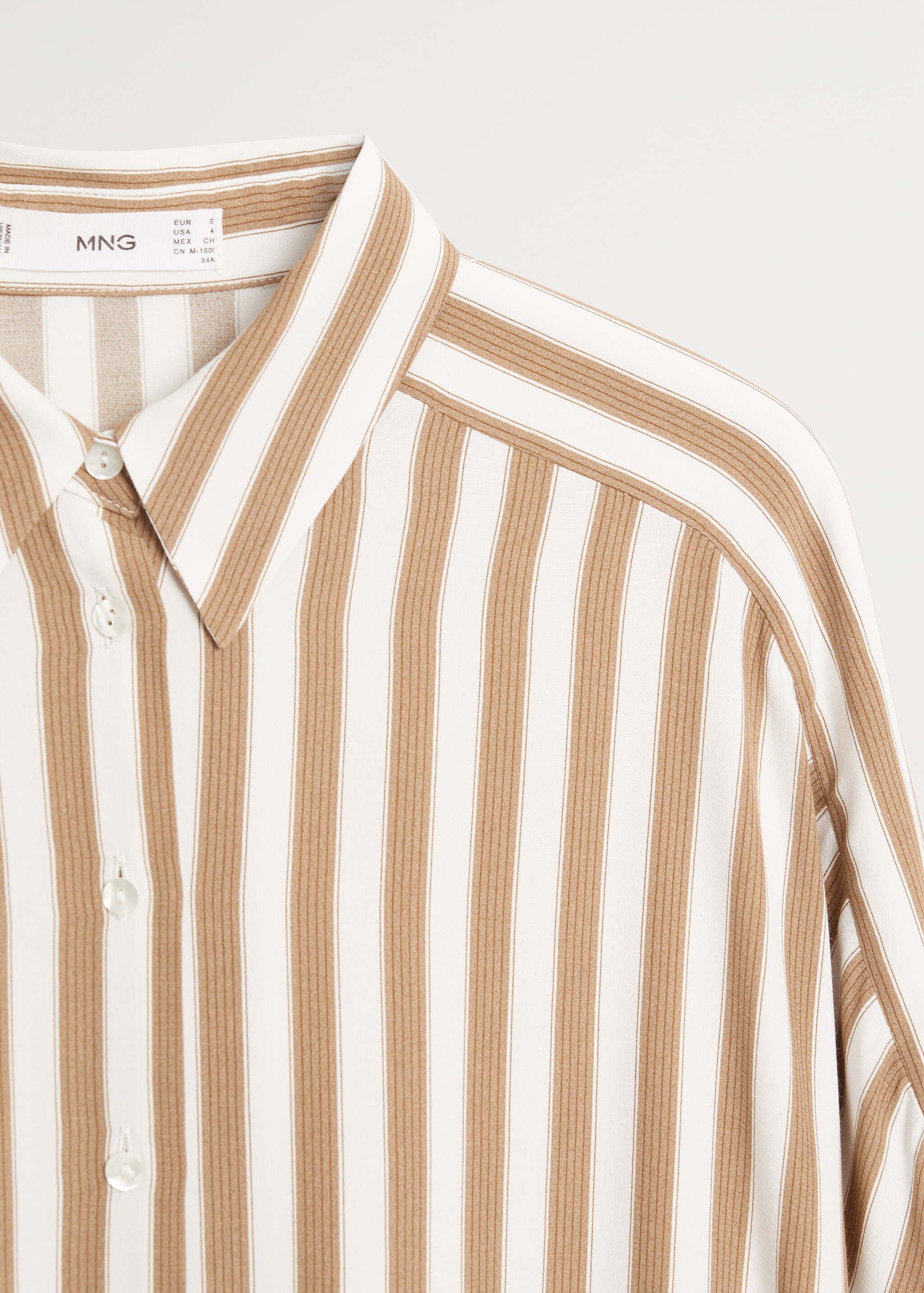 Camisa oversize rayas - Detalle del artículo 8