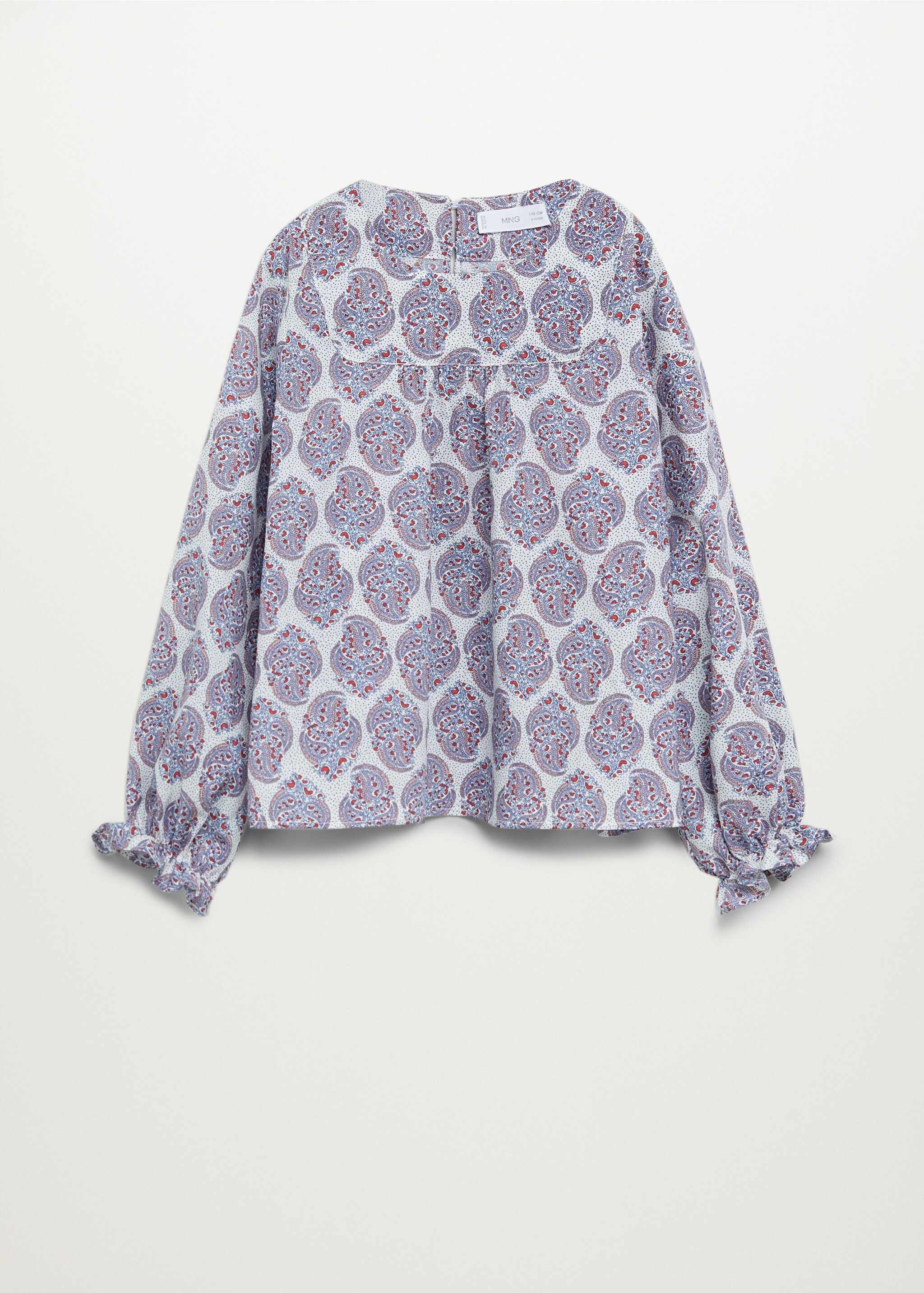 Blusa algodón estampada - Artículo sin modelo