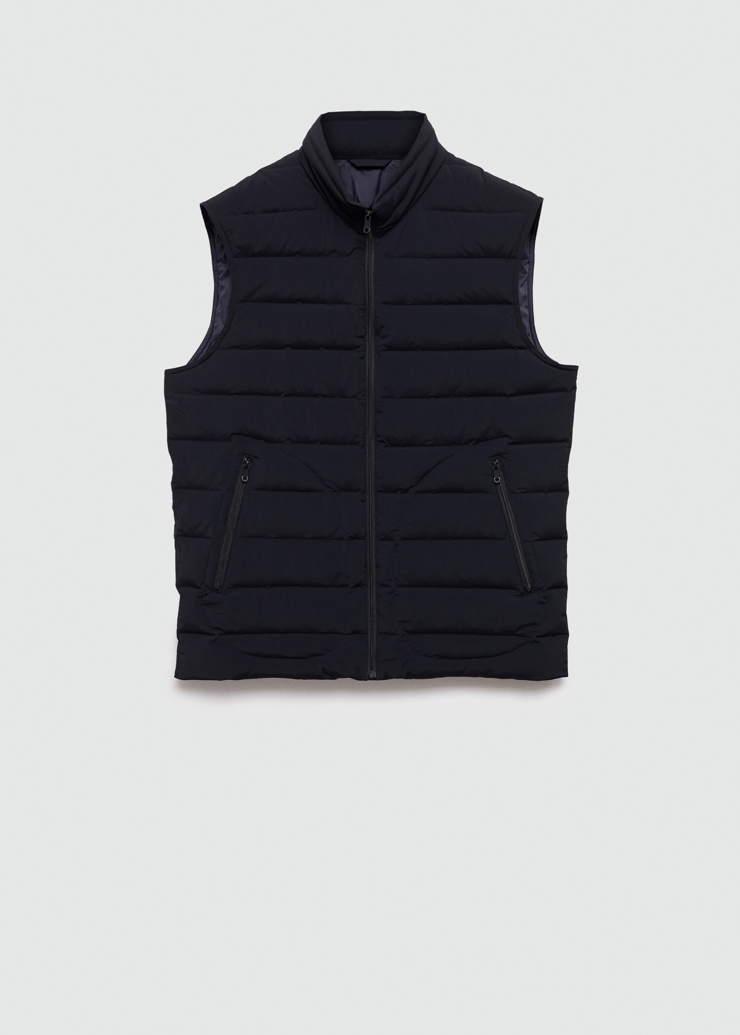 Quilted gilet with feather filling - Article without model