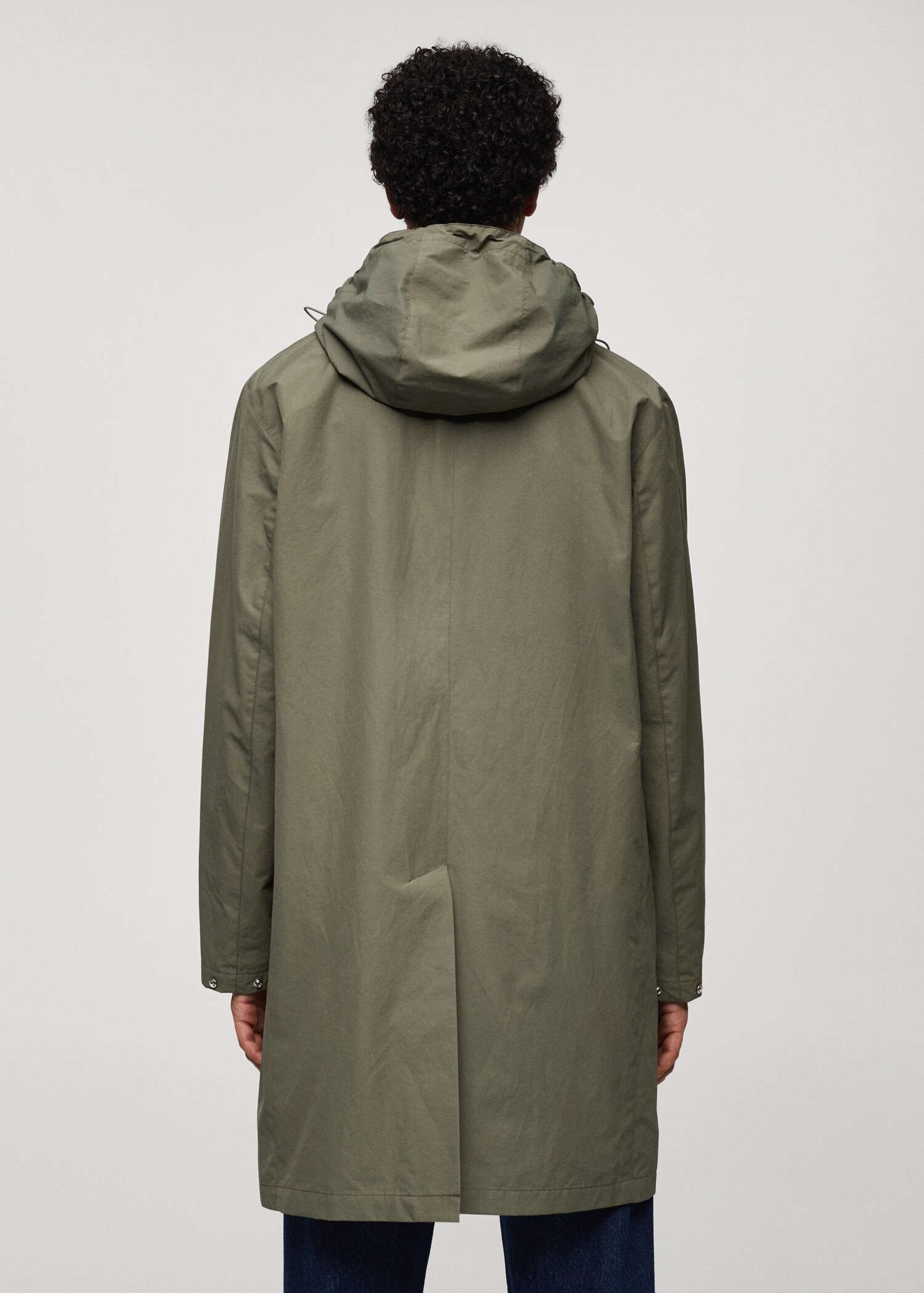 Parca caputxa water repellent - Revers de l'article