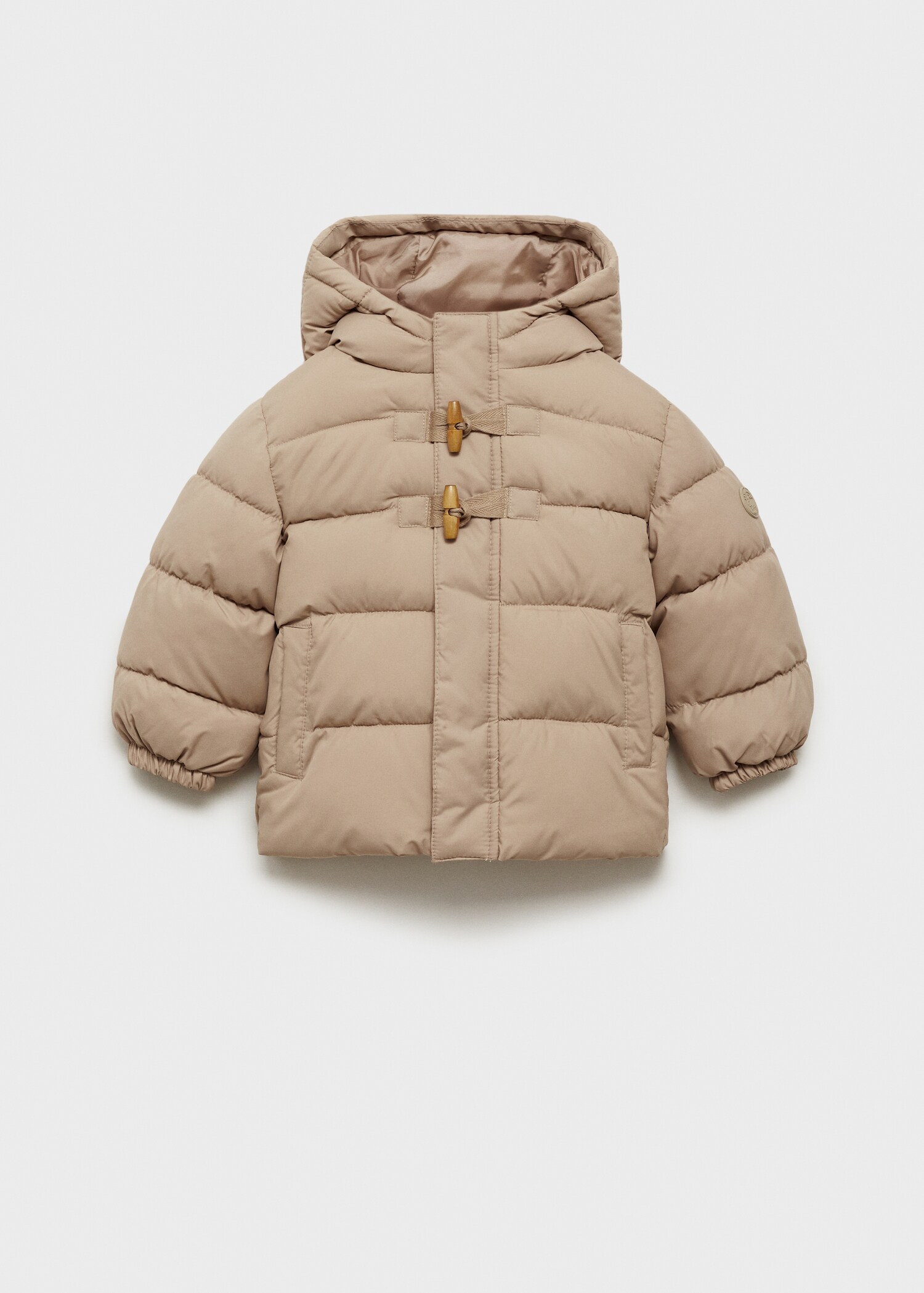 Anorak matelassée imitation mouton retourné - Article sans modèle