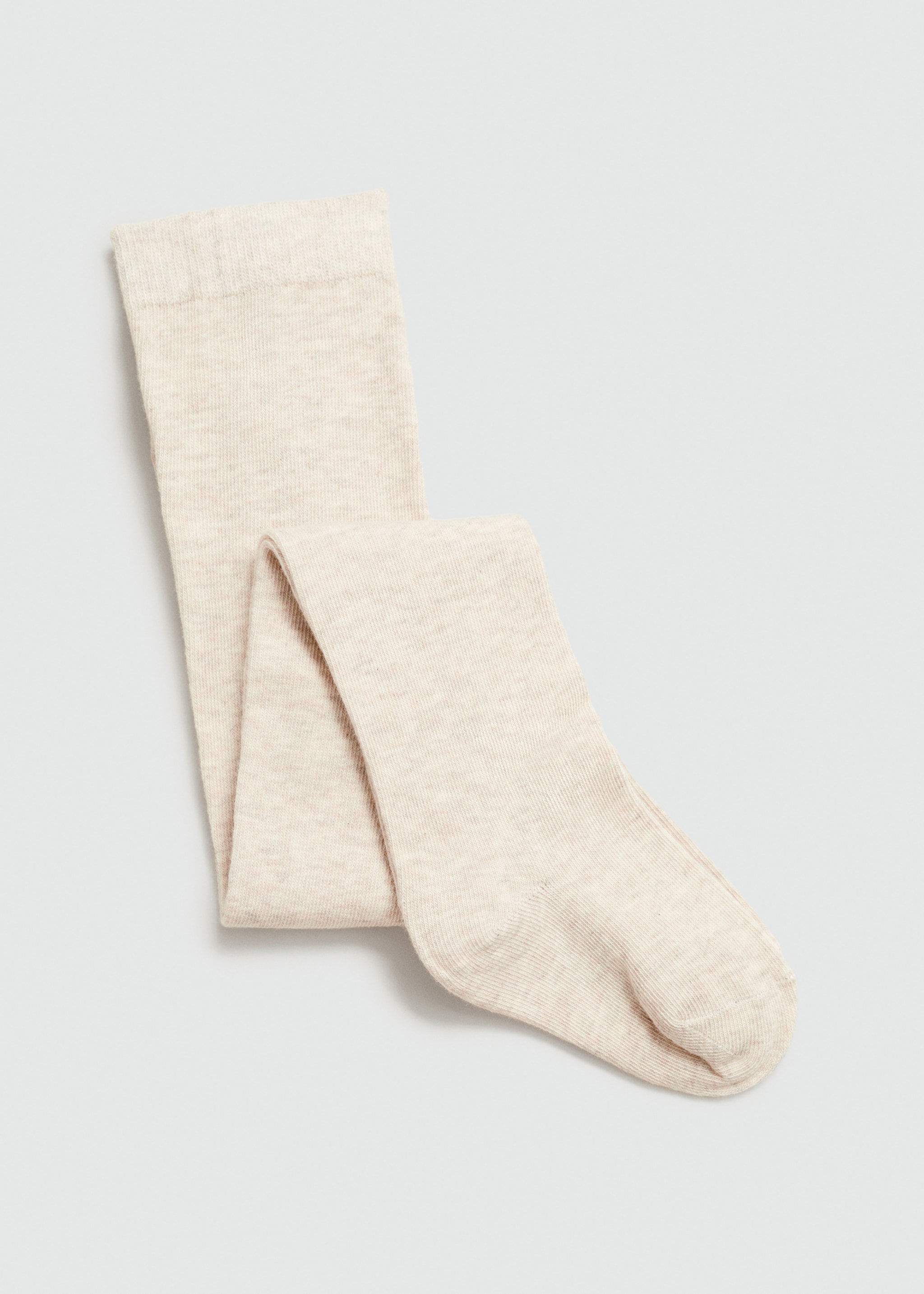 Cotton stockings - Details of the article 8, Sand. Ref: 77054437-00.
