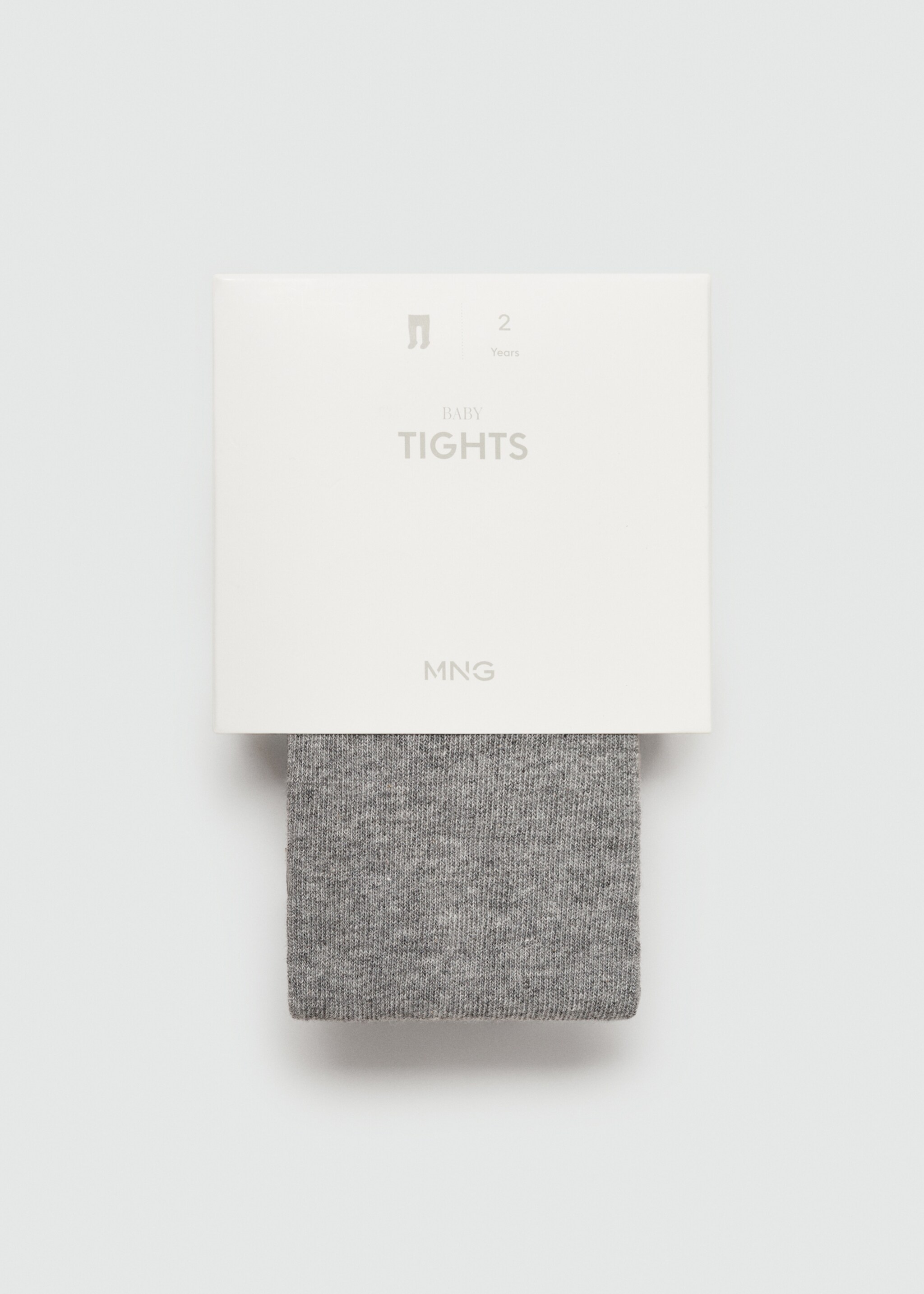 Cotton stockings - Article without model, Medium Heather Grey. Ref: 77054437-00.