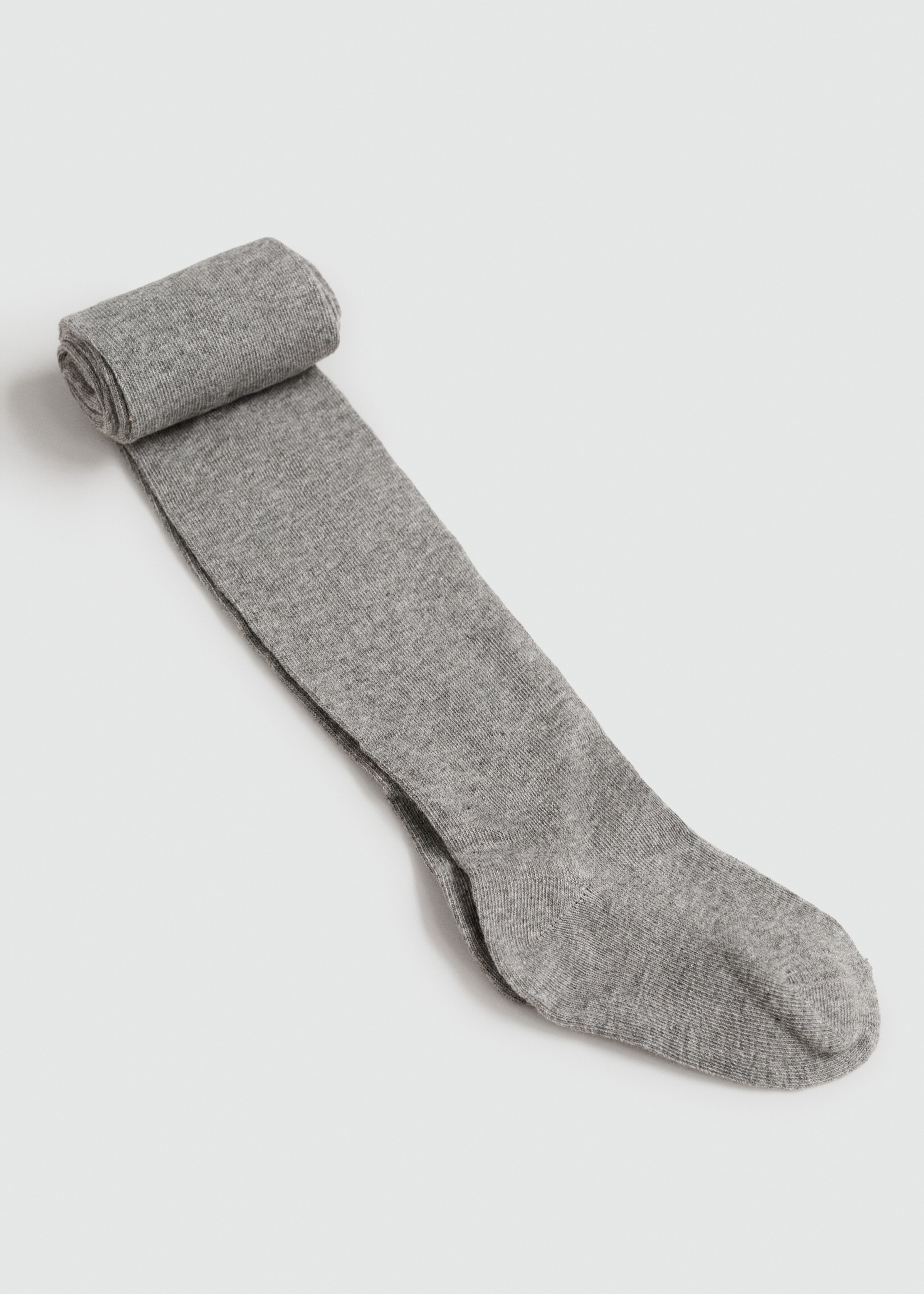 Cotton stockings - Details of the article 8, Medium Heather Grey. Ref: 77054437-00.
