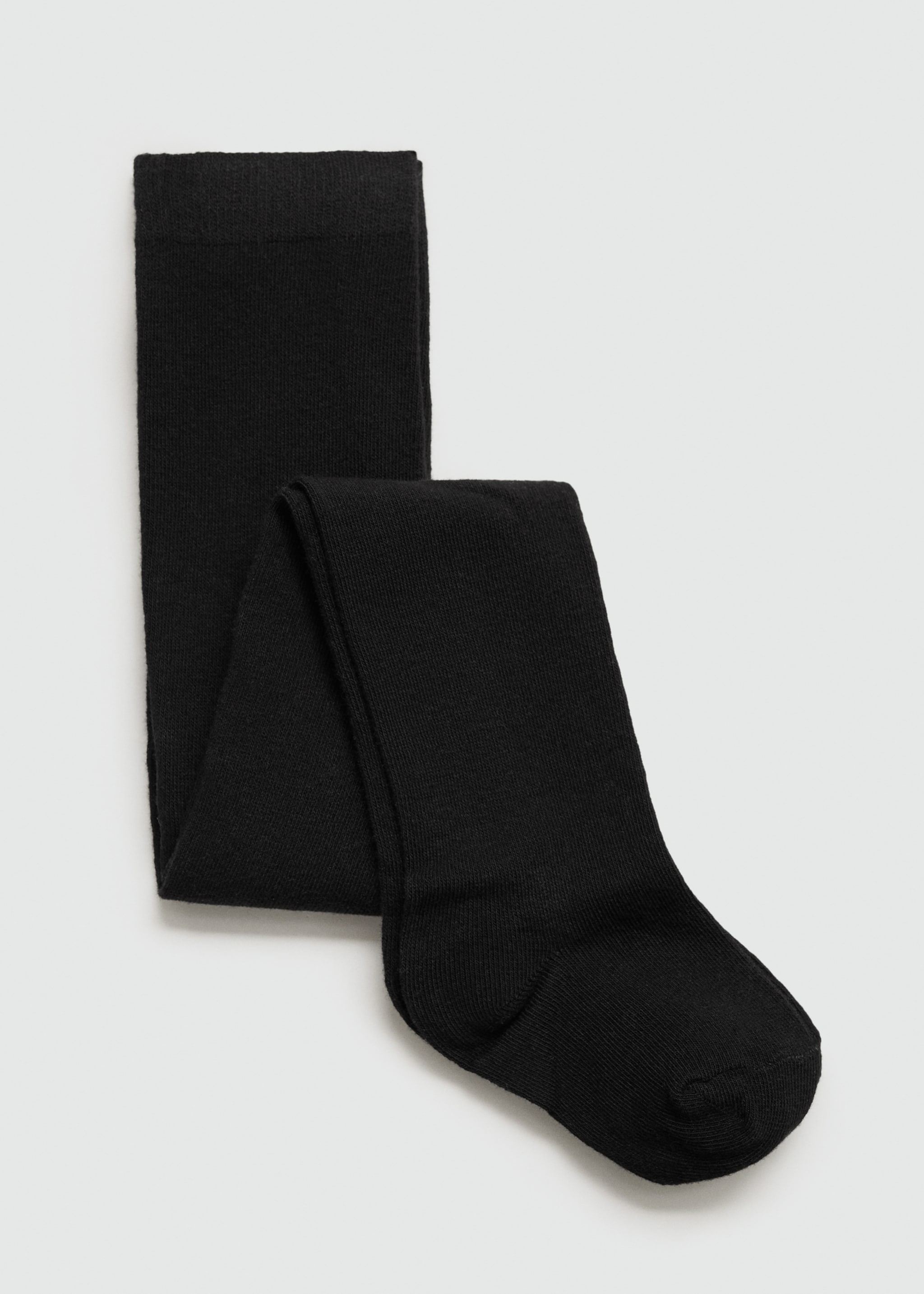 Cotton stockings - Reverse of the article, Black. Ref: 77054437-00.
