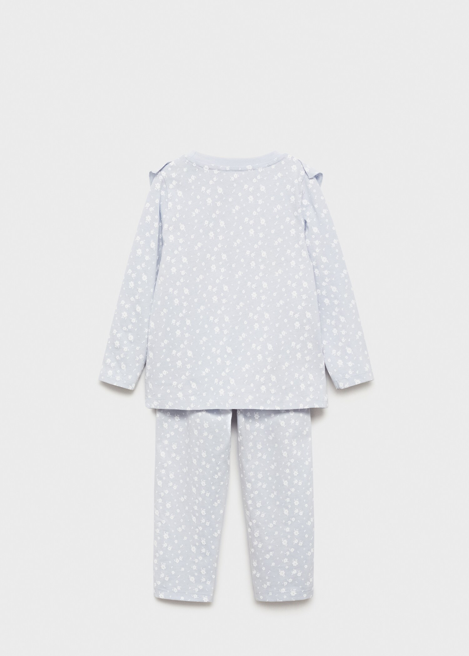 Printed long pyjamas - Reverse of the article