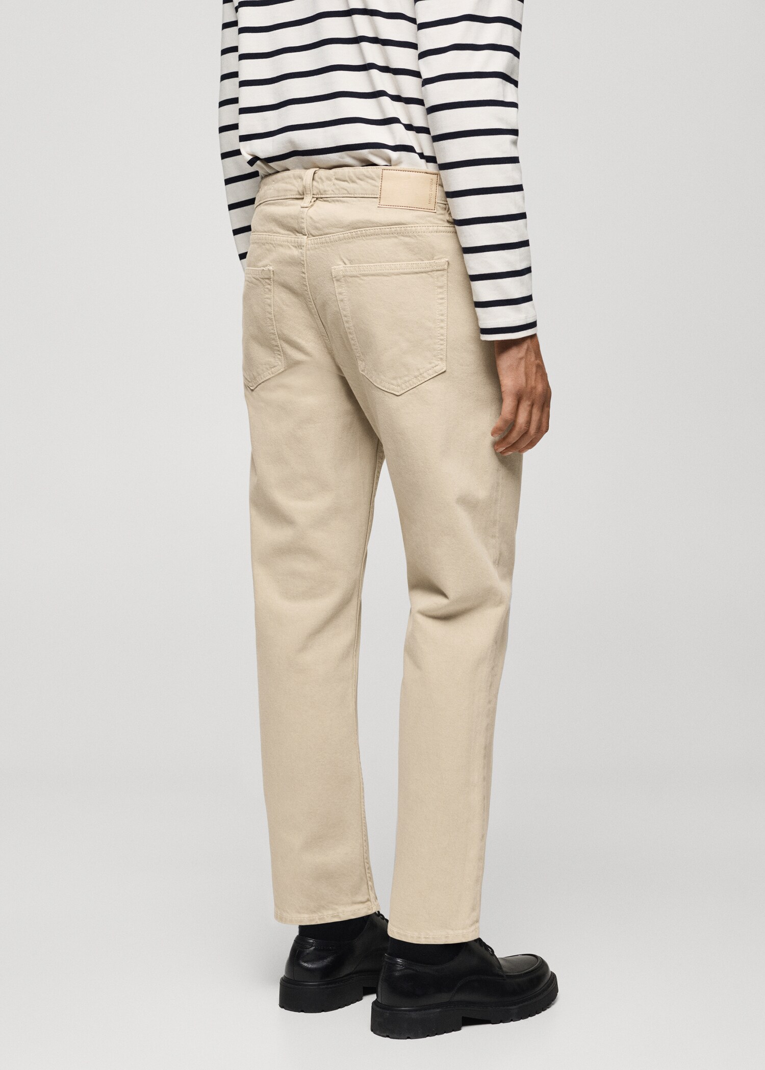 Ben tapered cropped jeans - Reverse of the article