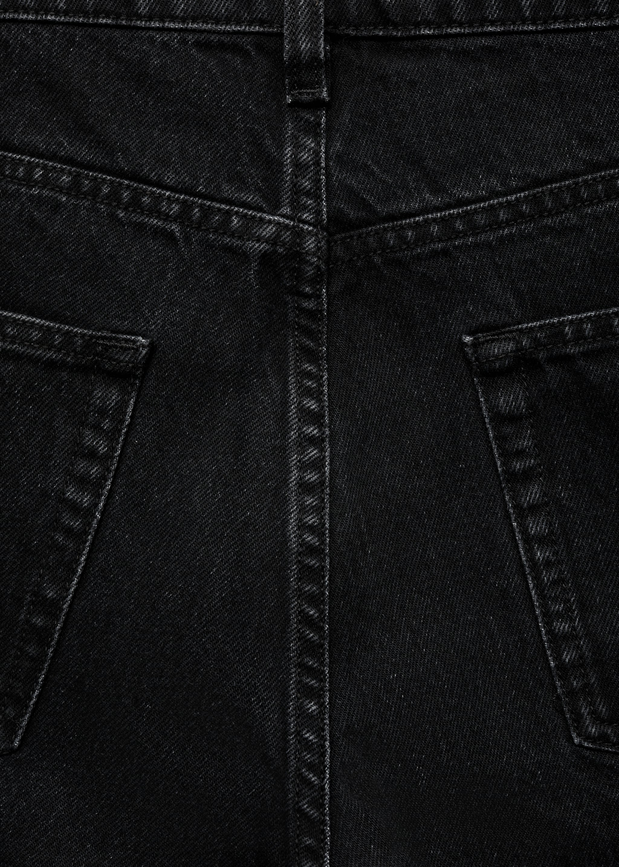 Bob regular-fit jeans - Details of the article 0, Black denim. Ref: 77054441-00.