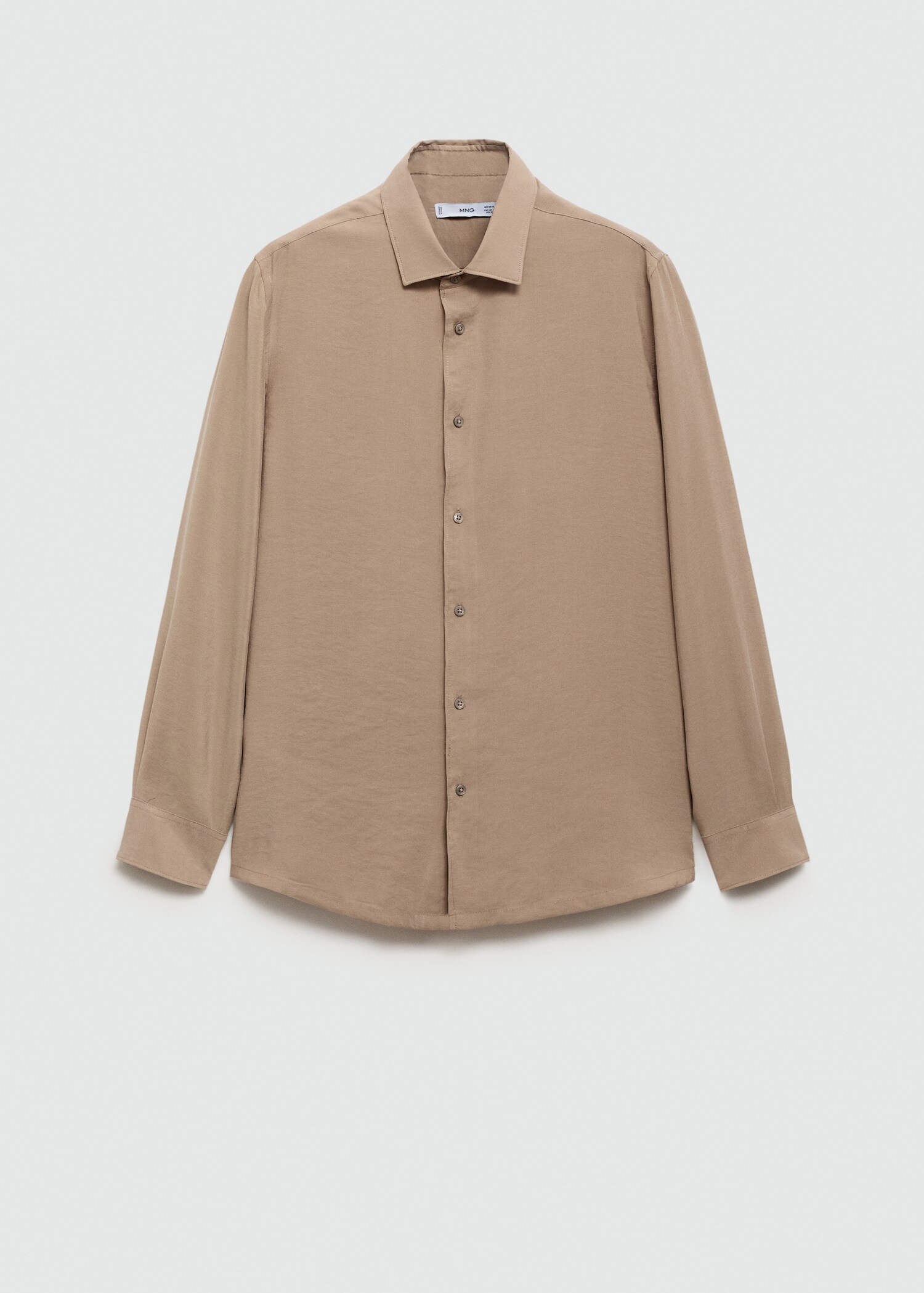 Regular fit tencel shirt - Article without model