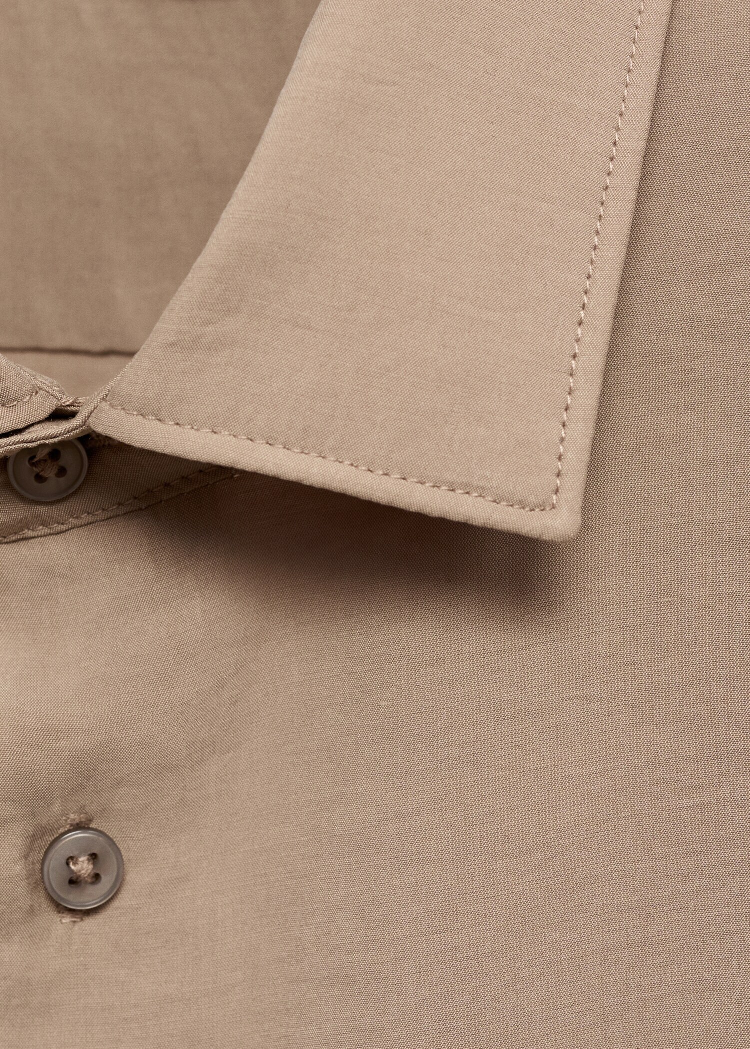 Regular fit tencel shirt - Details of the article 8