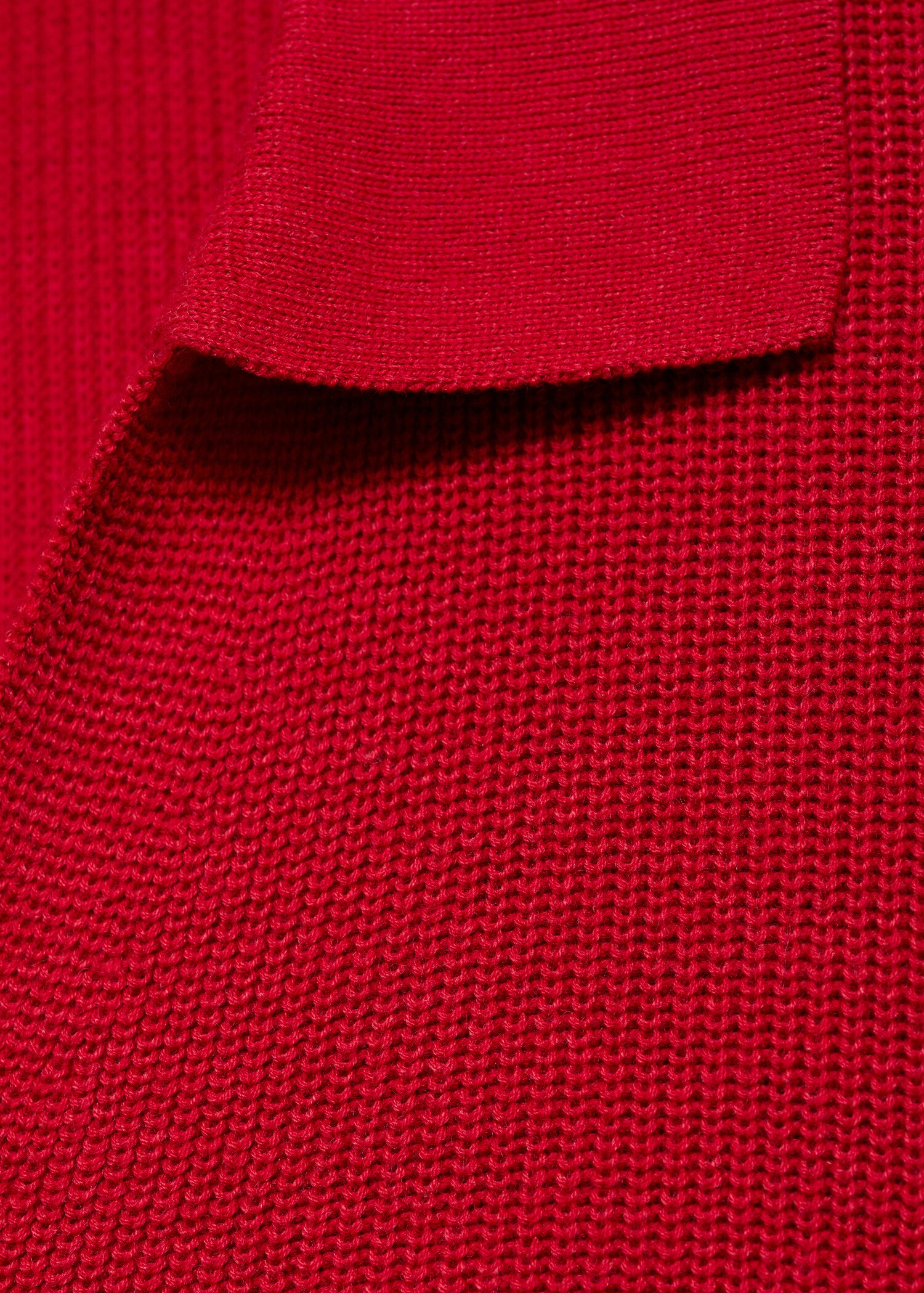 Knitted polo-neck sweater - Details of the article 8