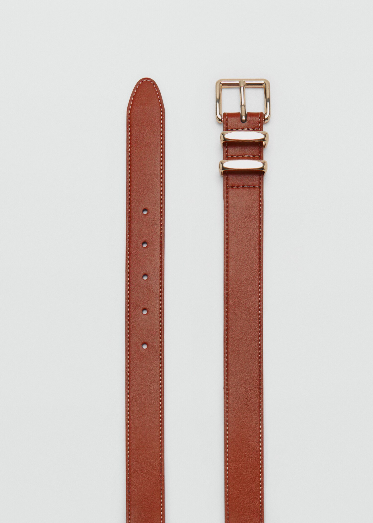 Square buckle belt - Details of the article 1