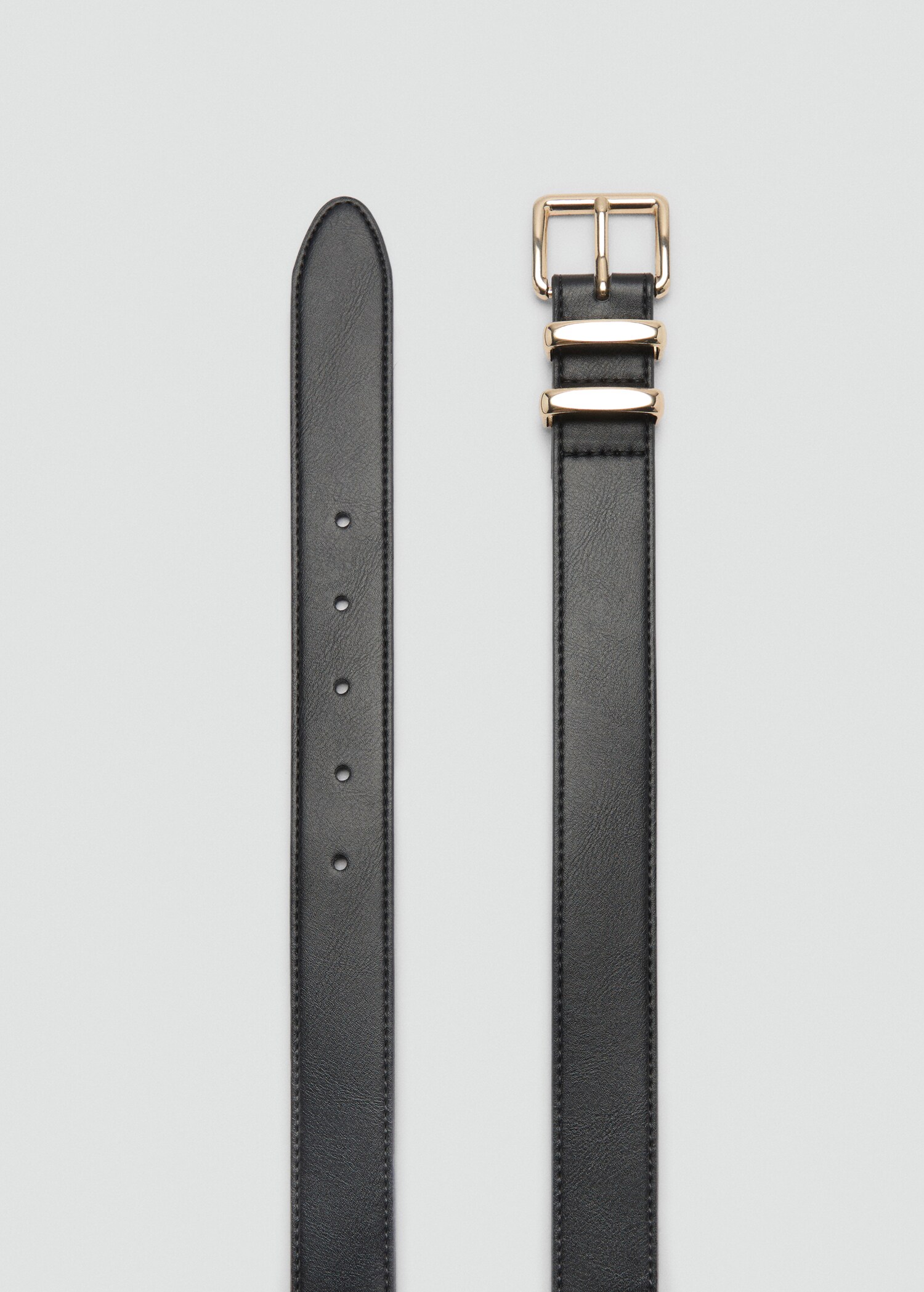 Square buckle belt - Details of the article 1