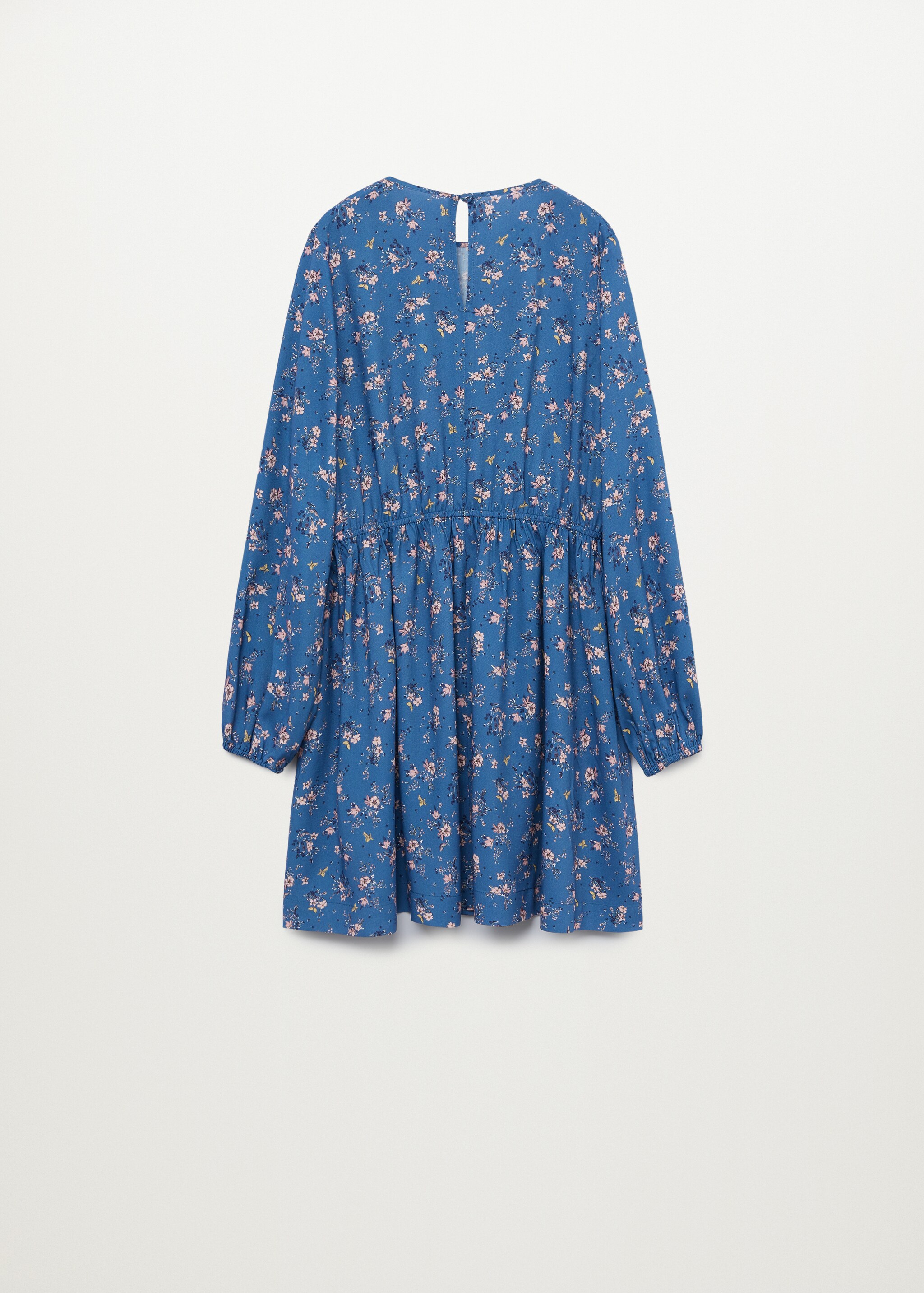 Vestido fluido estampado floral - Reverso del artículo