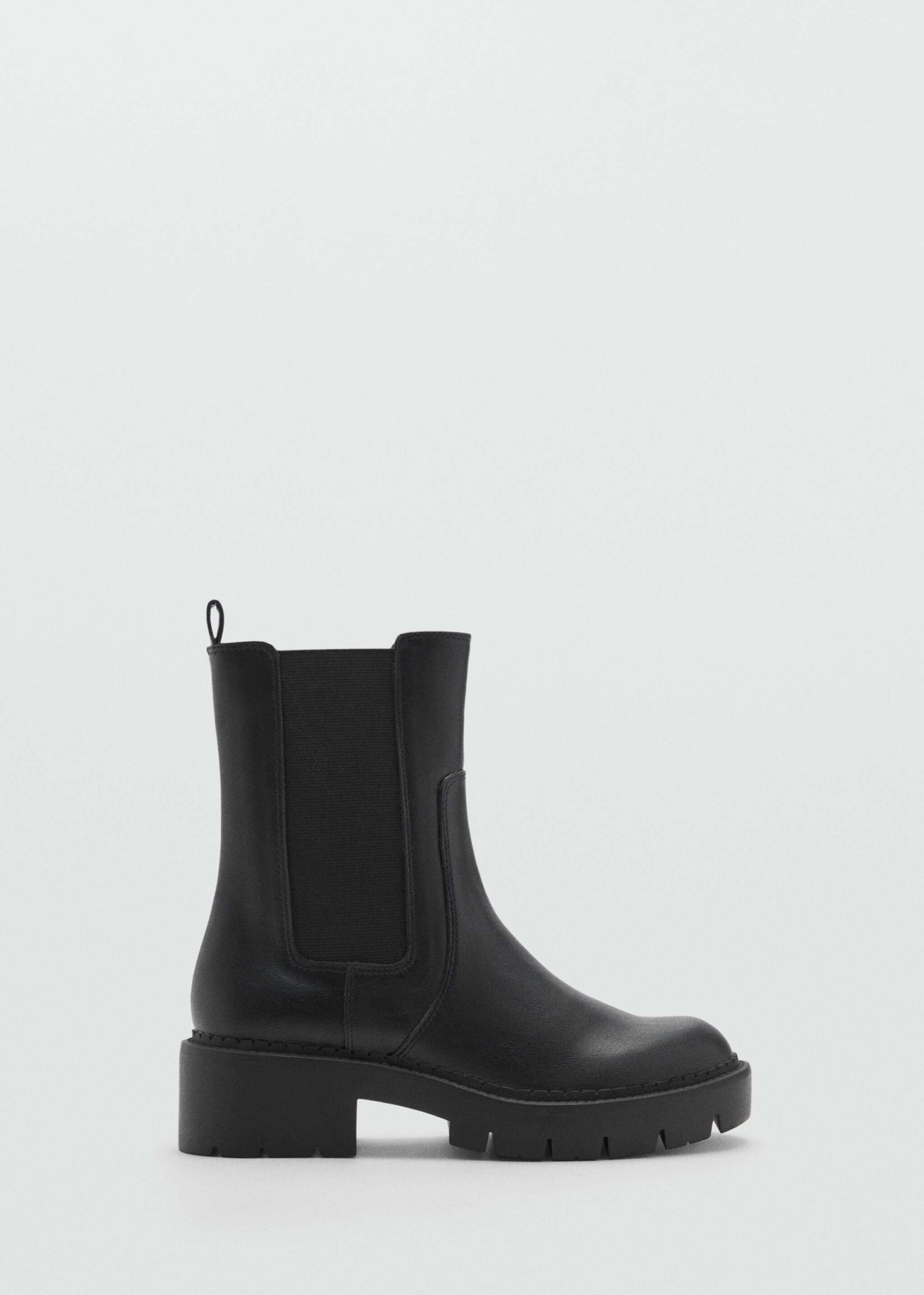 Stiefelette mit Stretch-Einsatz - Artikel ohne Model, Schwarz. Ref: 77054759-00.