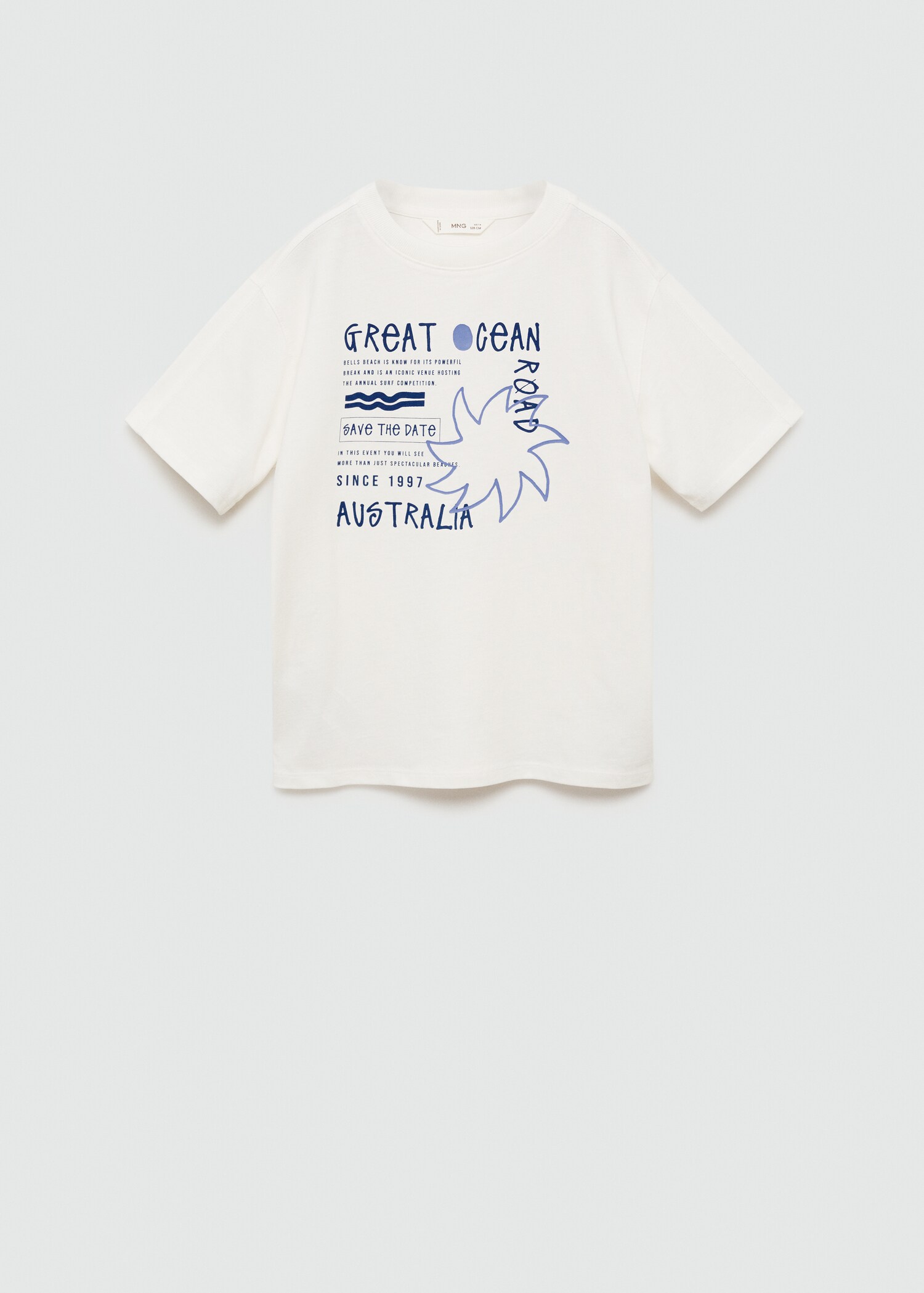 Surf printed t-shirt - Article without model