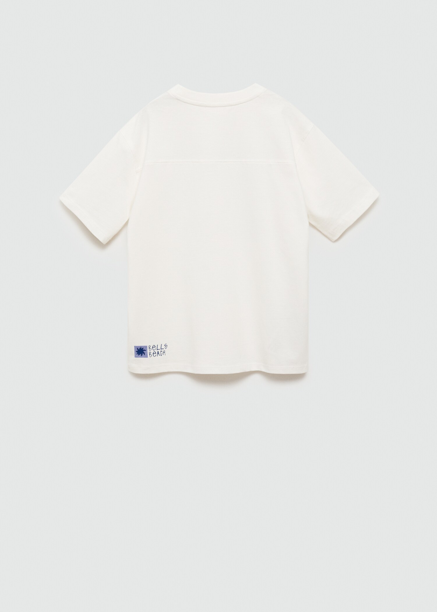 Surf printed t-shirt - Reverse of the article