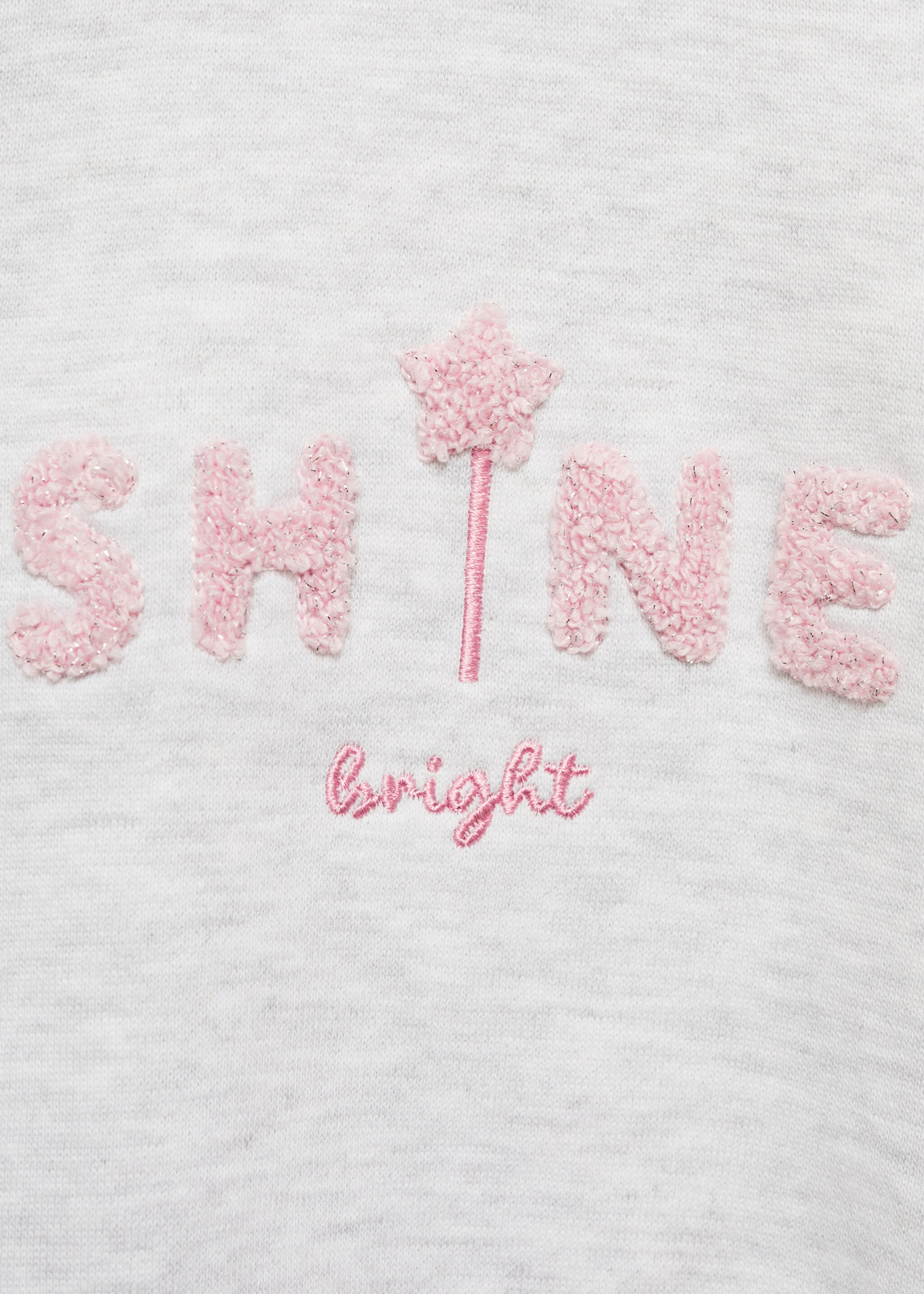 Embroidered detail cotton sweatshirt - Details of the article 8