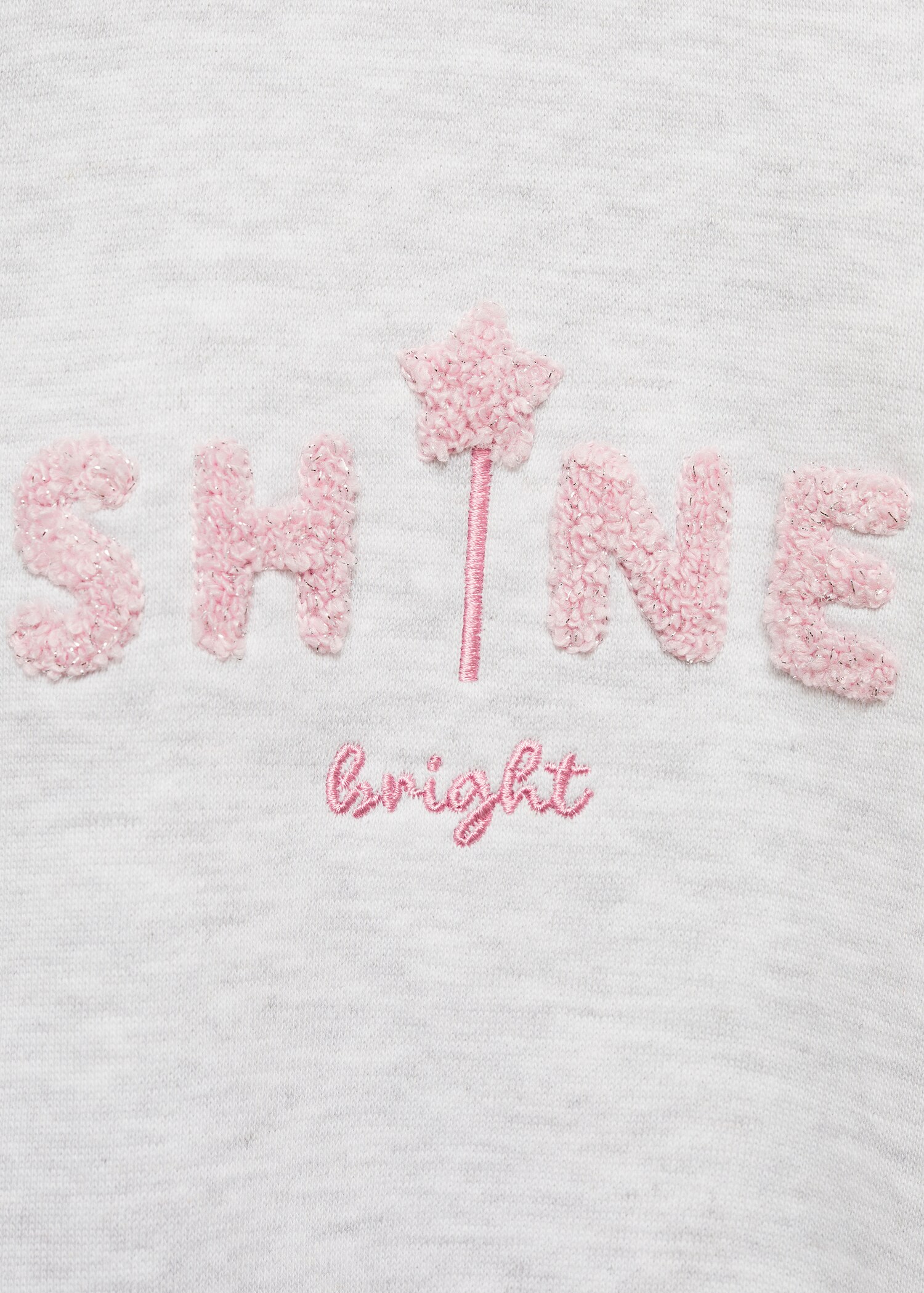 Embroidered detail cotton sweatshirt - Details of the article 8