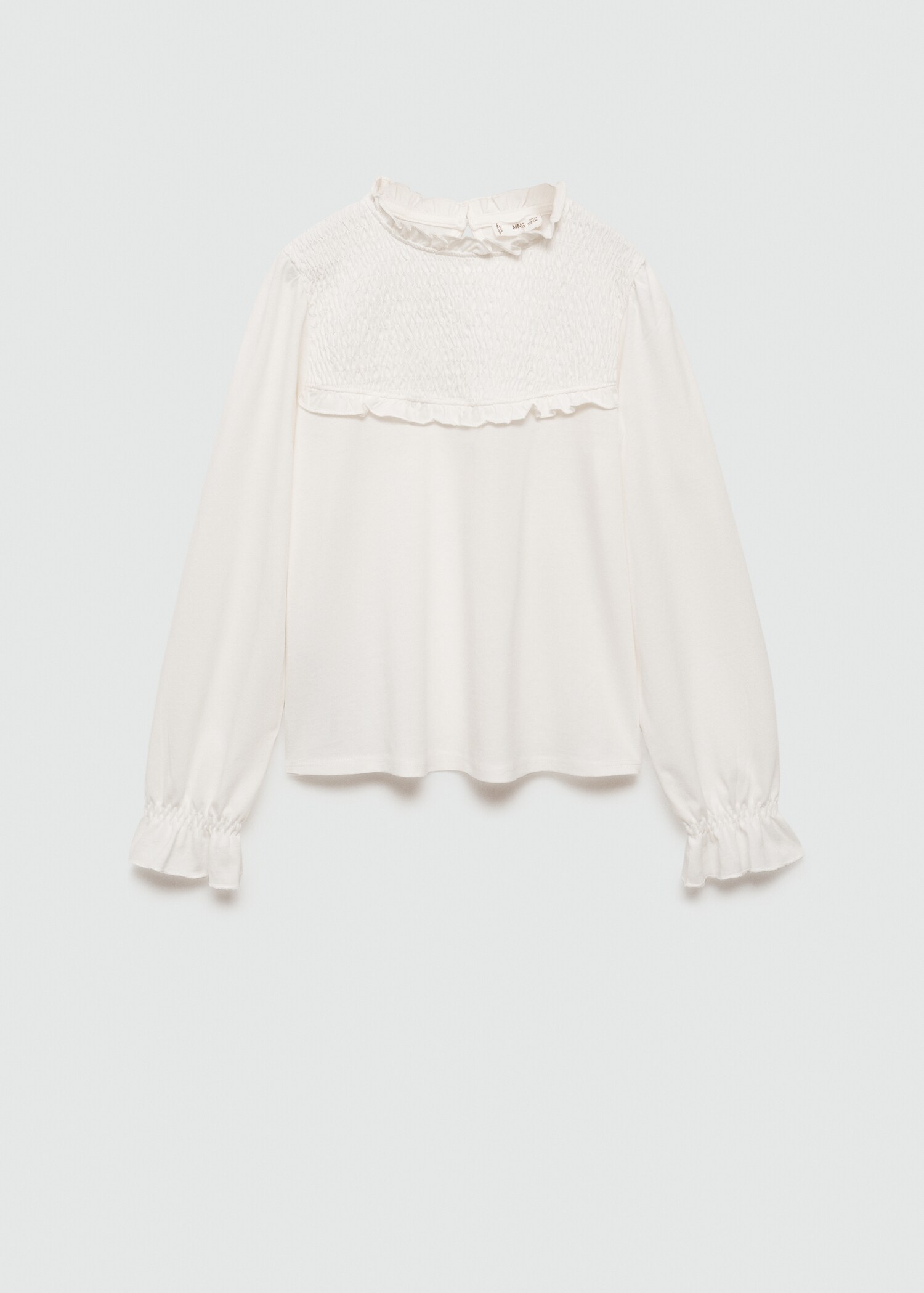 T-shirt détails froncés - Article sans modèle