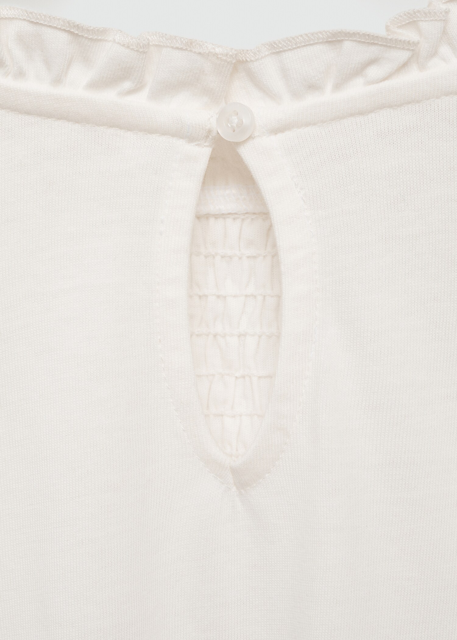 T-shirt détails froncés - Détail de l'article 0