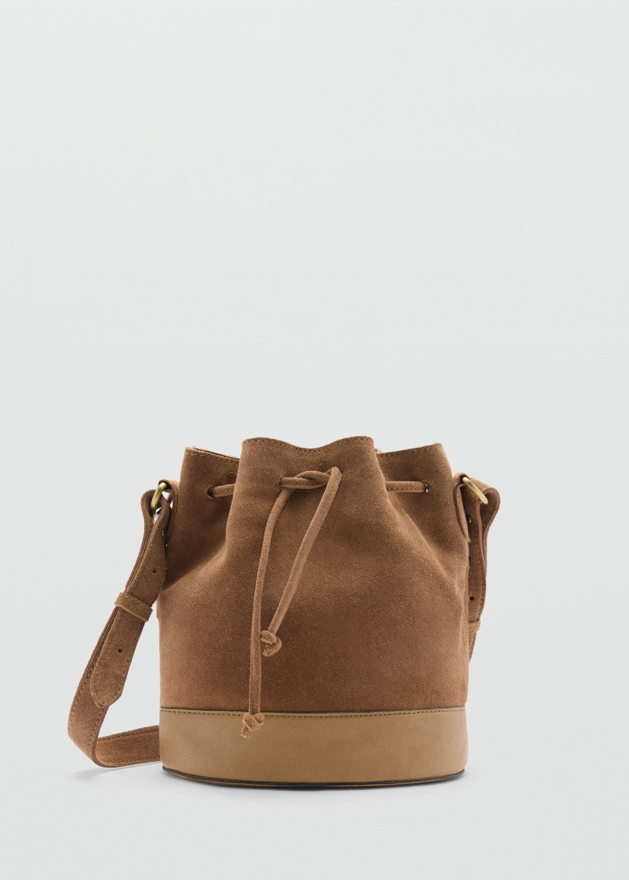 Leather mini shopper bag - Article without model