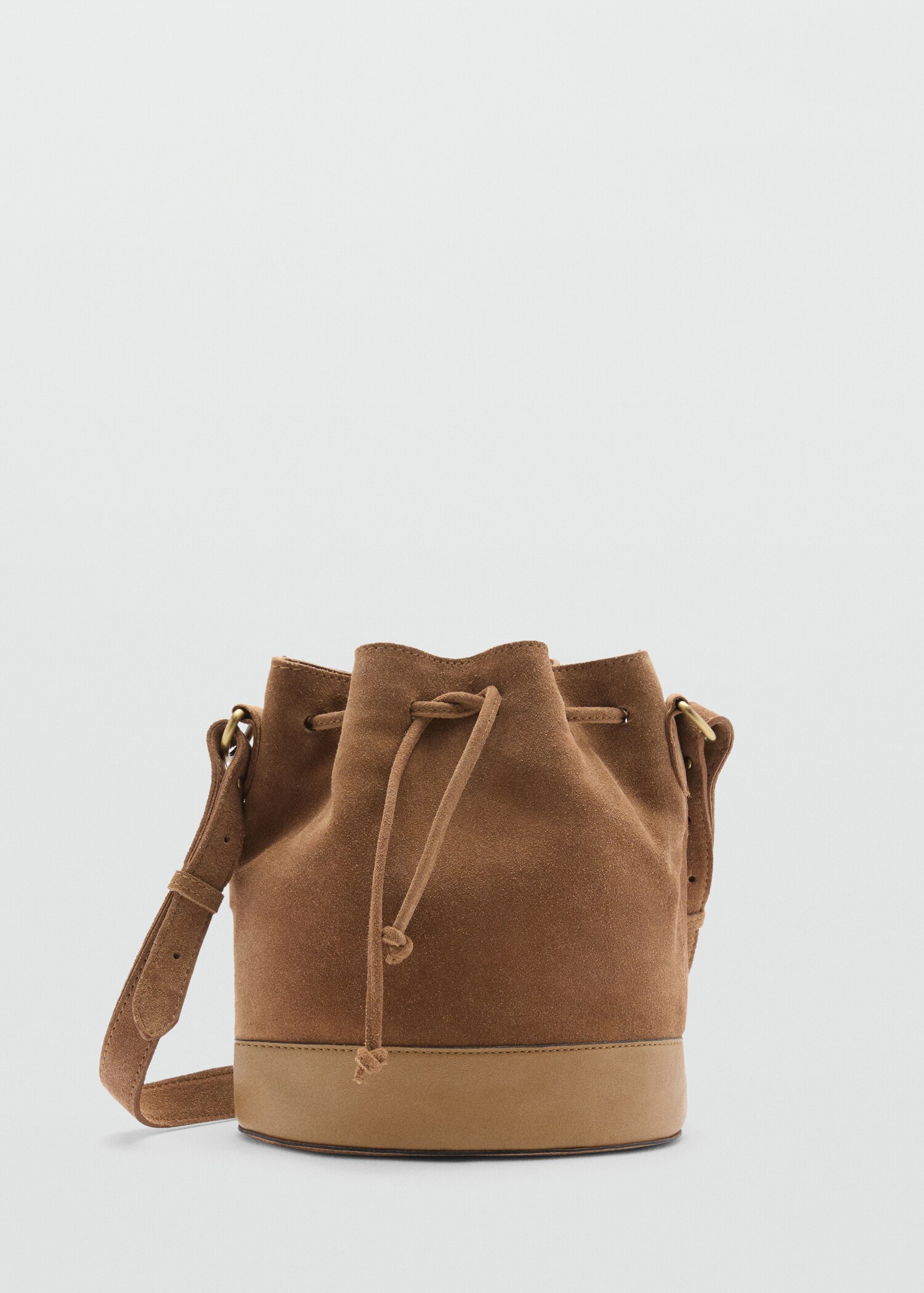Leather mini shopper bag - Article without model