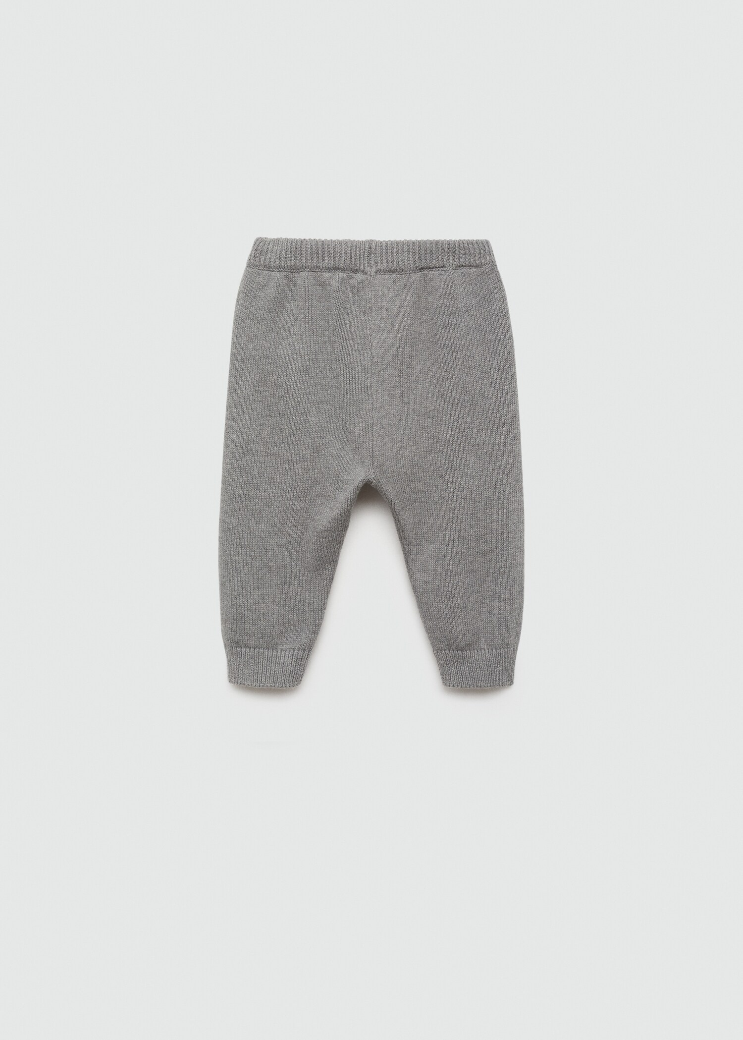 Knit jogger-style trousers - Reverse of the article