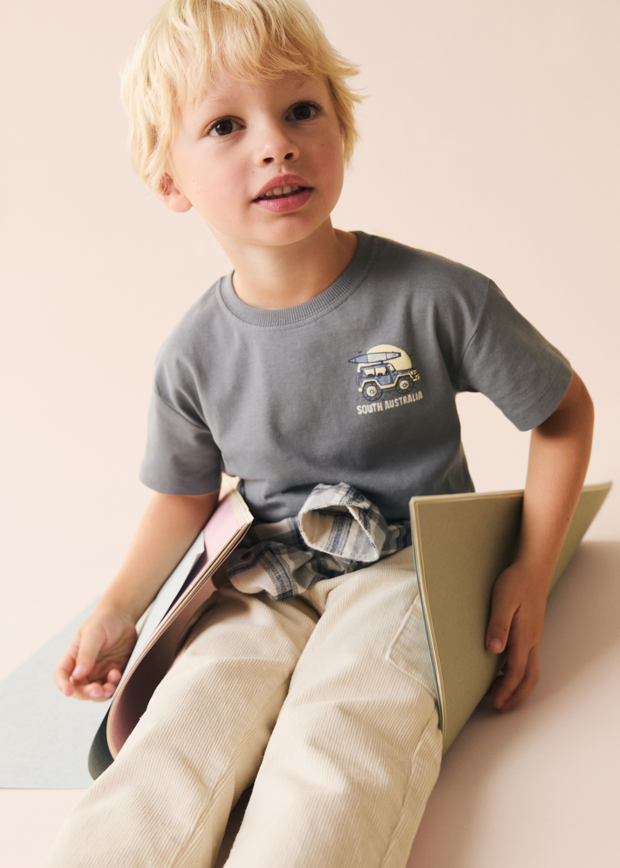 Surf printed t-shirt - Details of the article 5