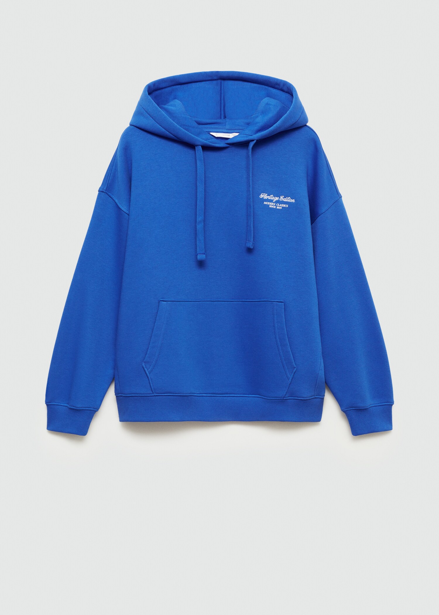Message zipped hoodie - Article without model