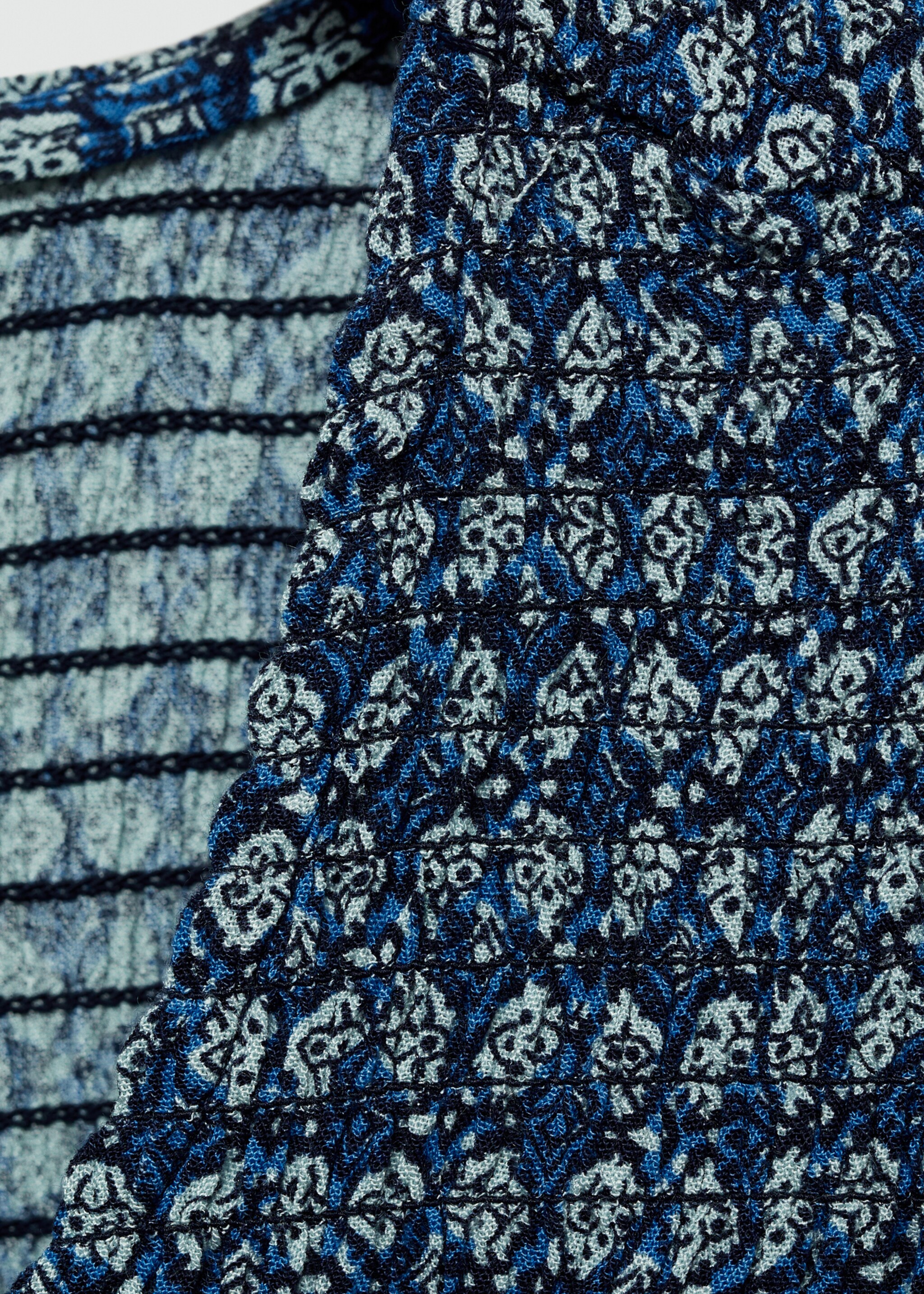Ruched printed blouse - Details of the article 8