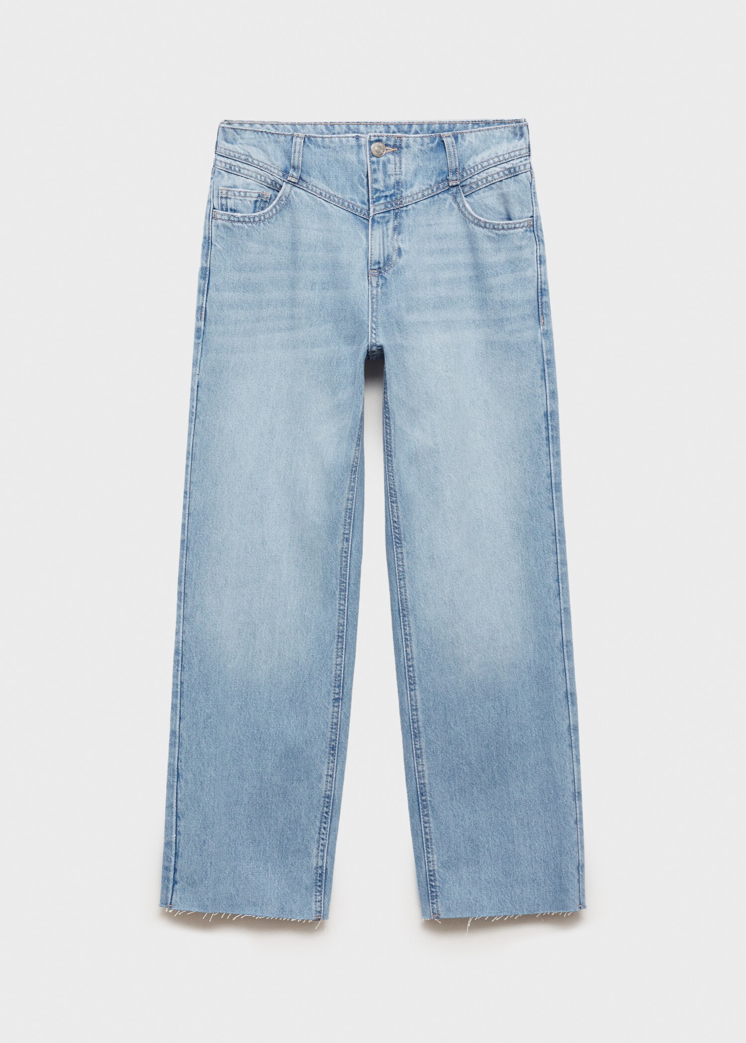 Jean style jupe-culotte couture - Article sans modèle