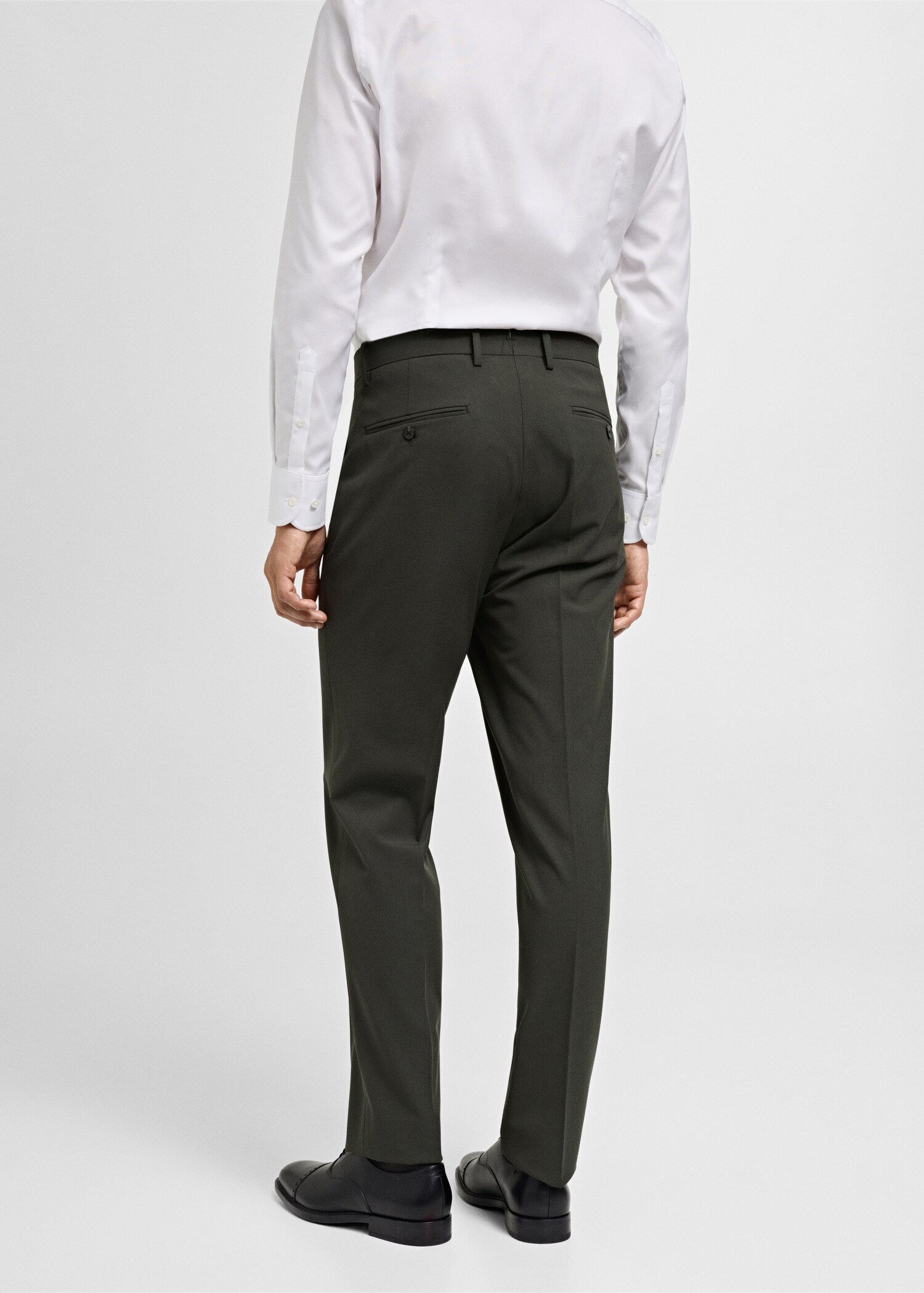Kostymbyxa slim fit comfort stretch-material - Artikelns baksida