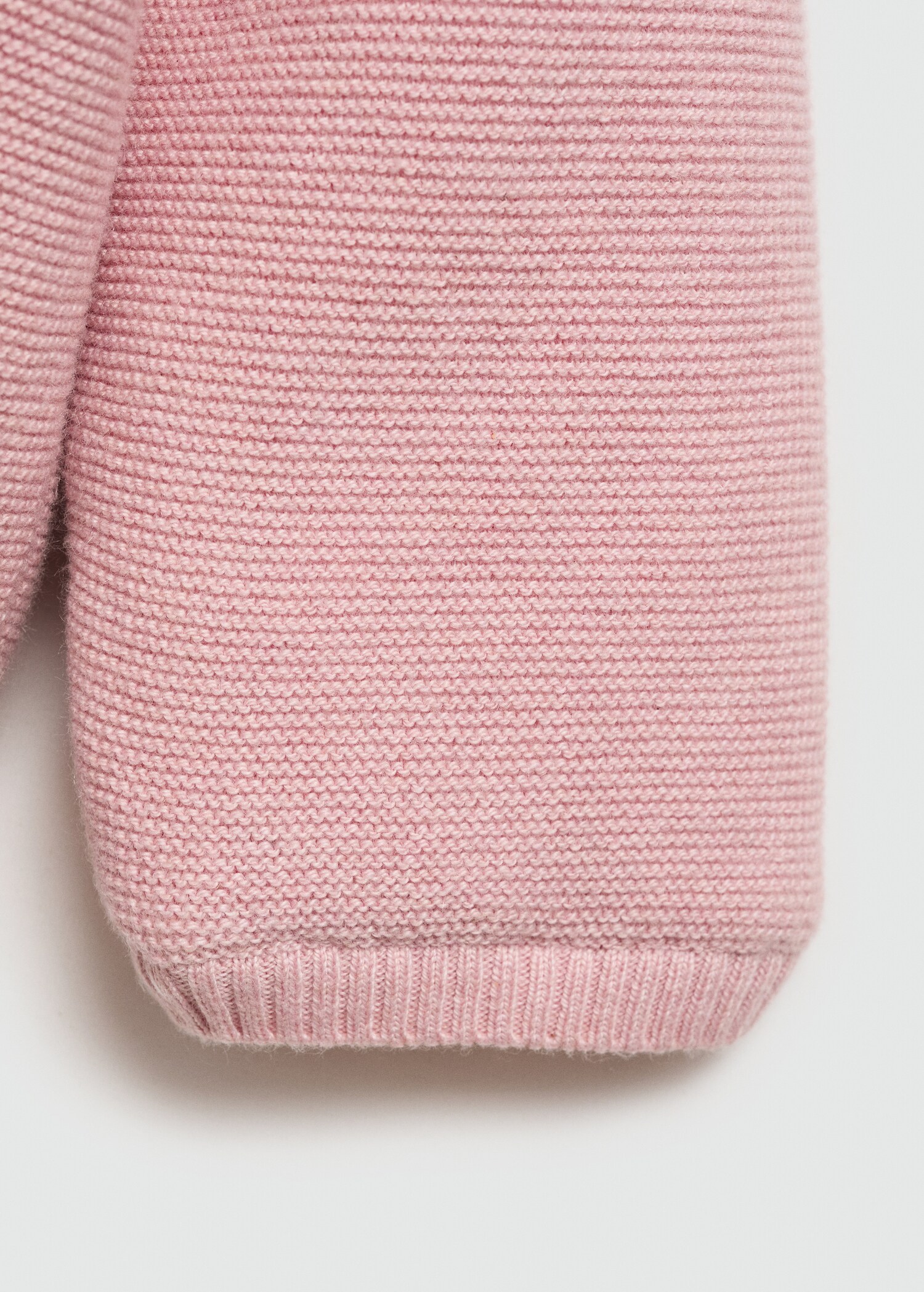 Stickad cardigan med fleecefoder - Detaljer om artikeln 0