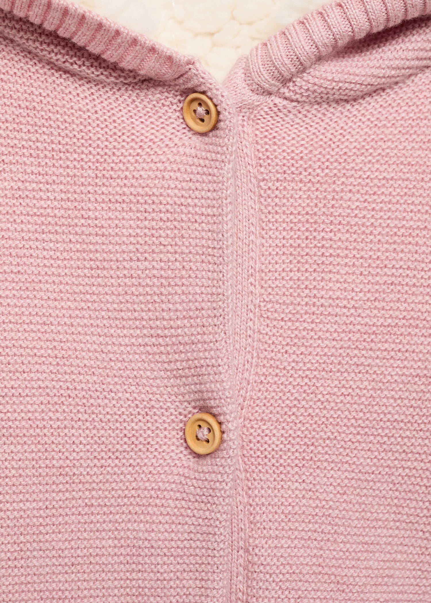 Stickad cardigan med fleecefoder - Detaljer om artikeln 8