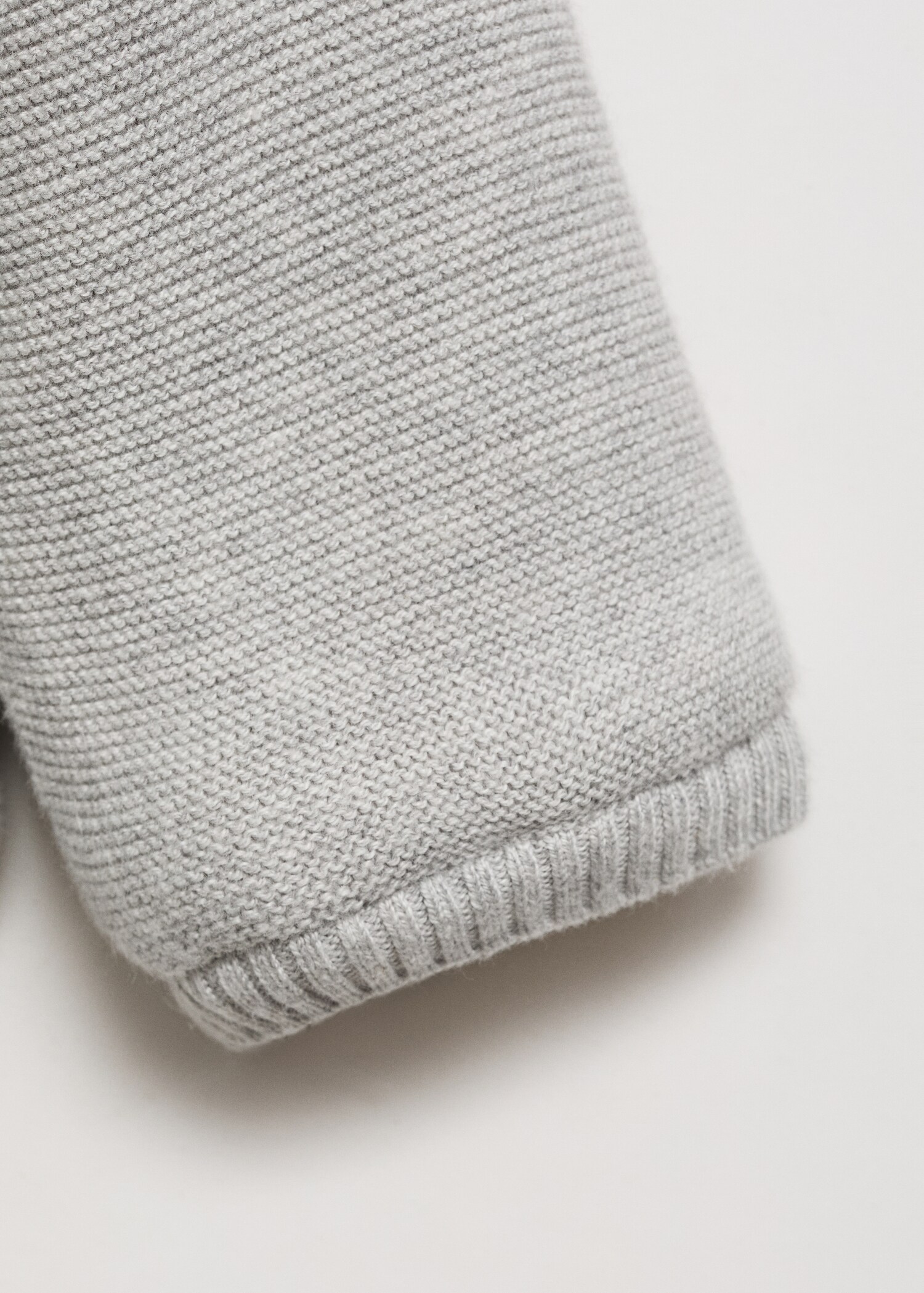 Stickad cardigan med fleecefoder - Detaljer om artikeln 0